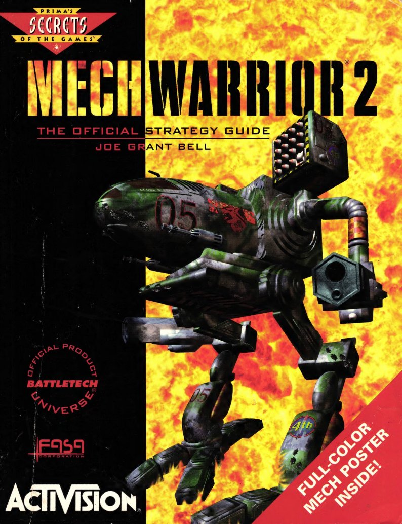 MechWarrior2 StrategyGuide