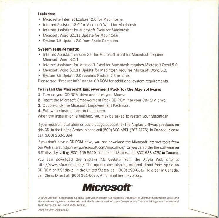 Microsoft Empowerment Pack