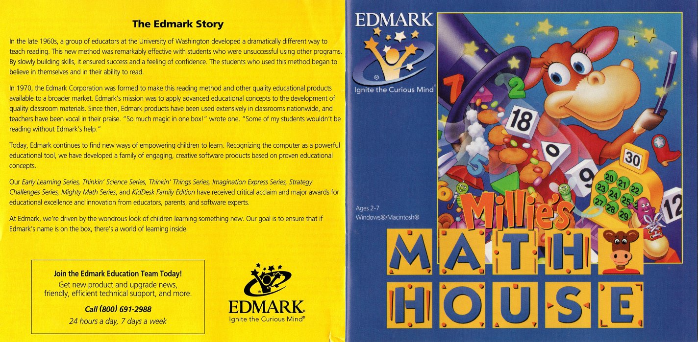 Millies Math House manual