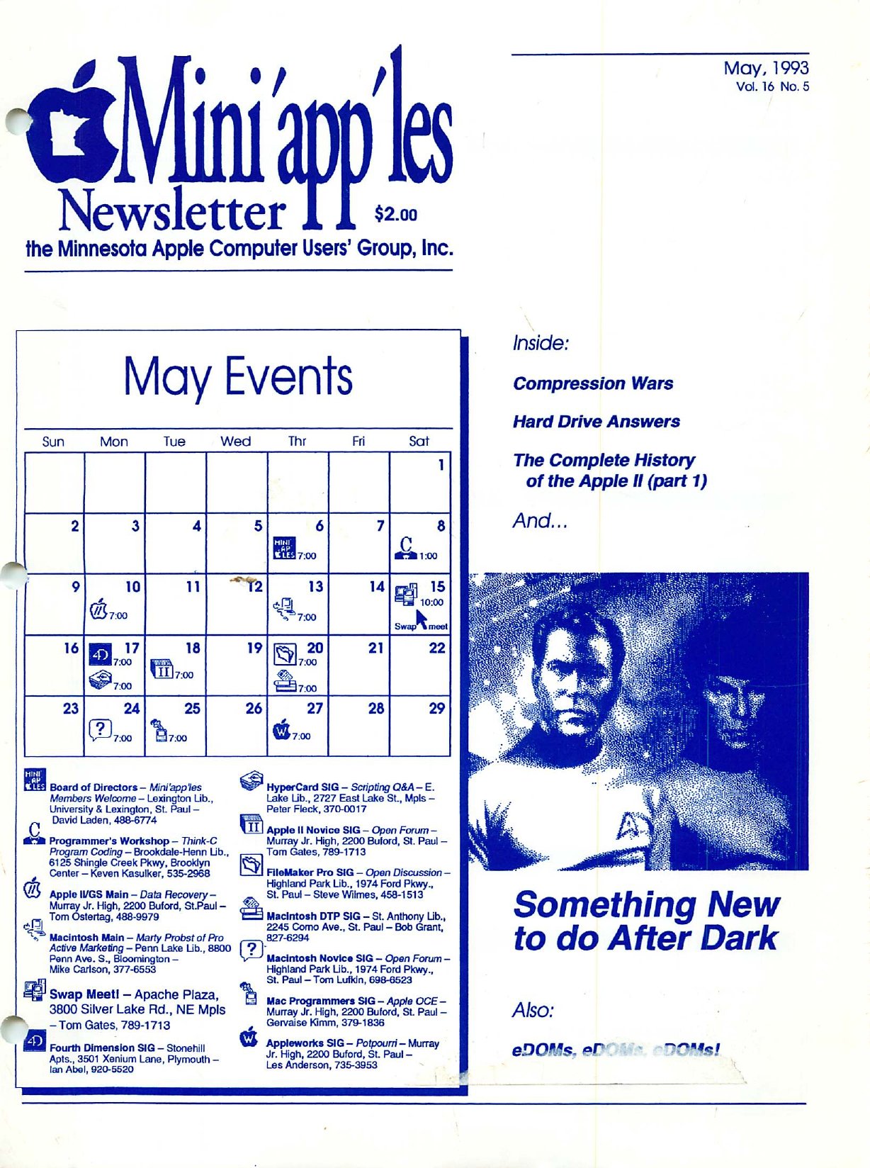 Mini'app'les Newsletter — May 1993