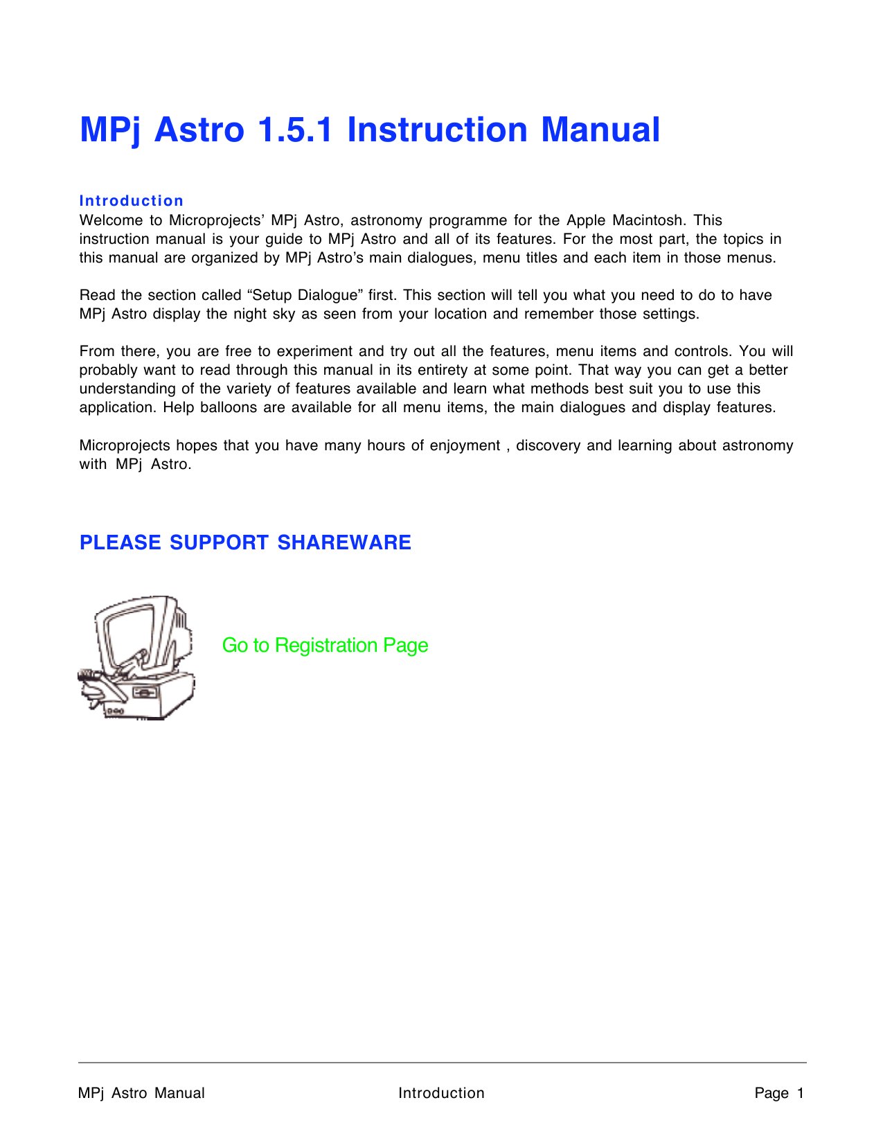 MPj Astro Manual