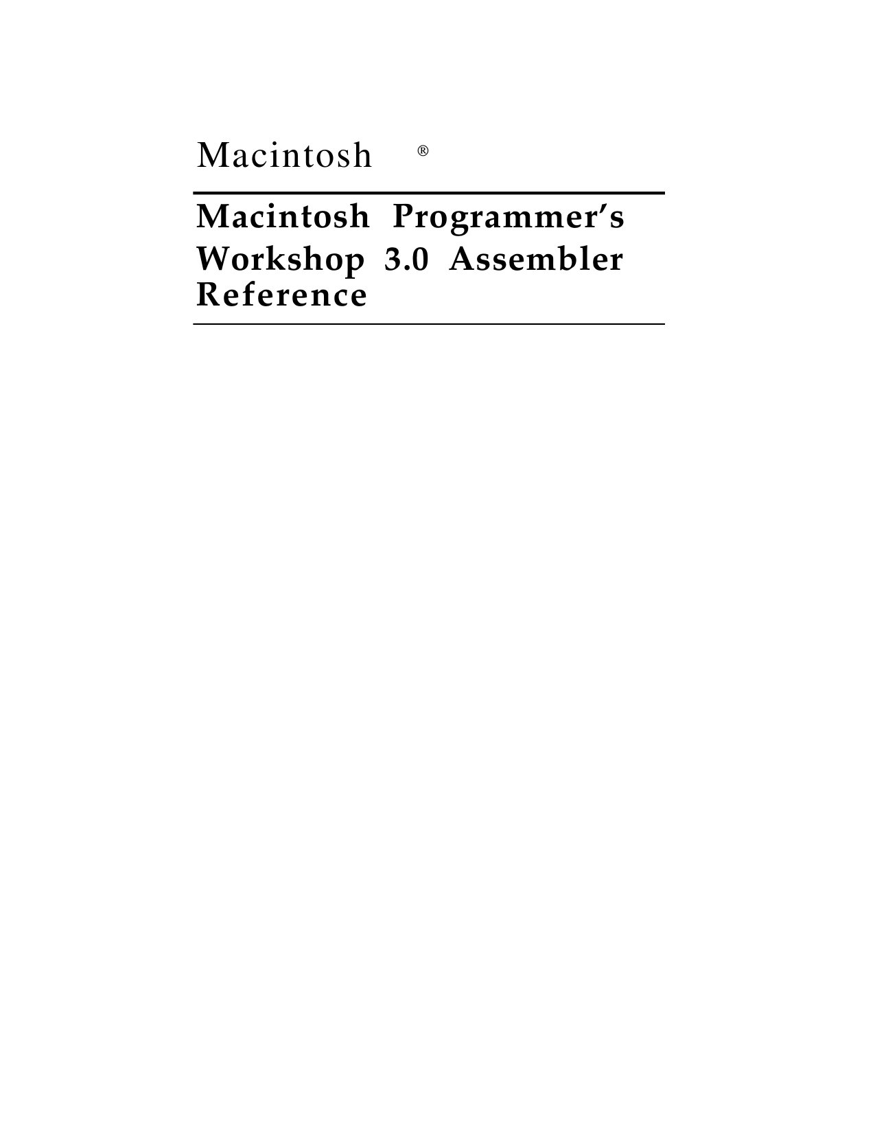 MPW Asm Reference