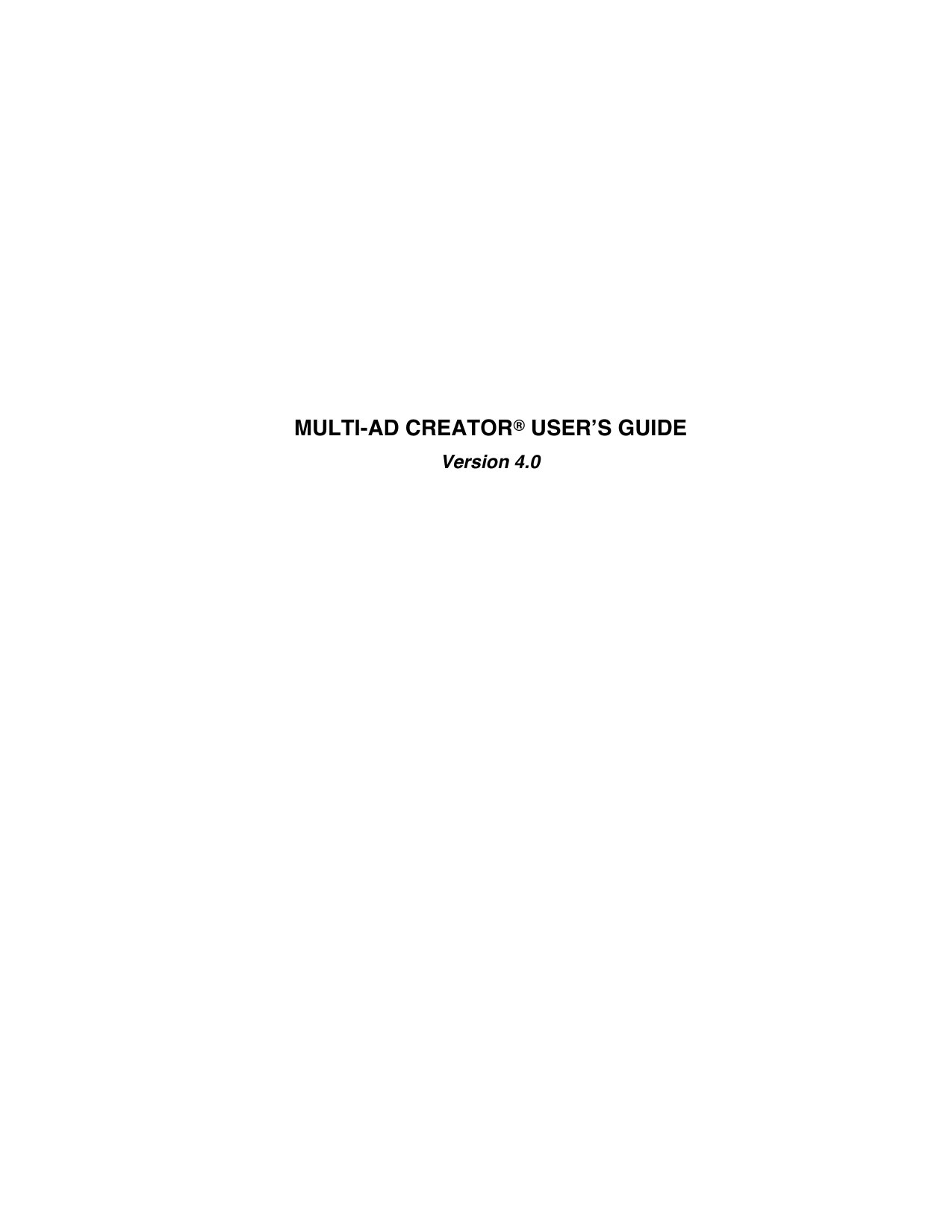 Multi Ad Creator 4 Users Guide.eDOC