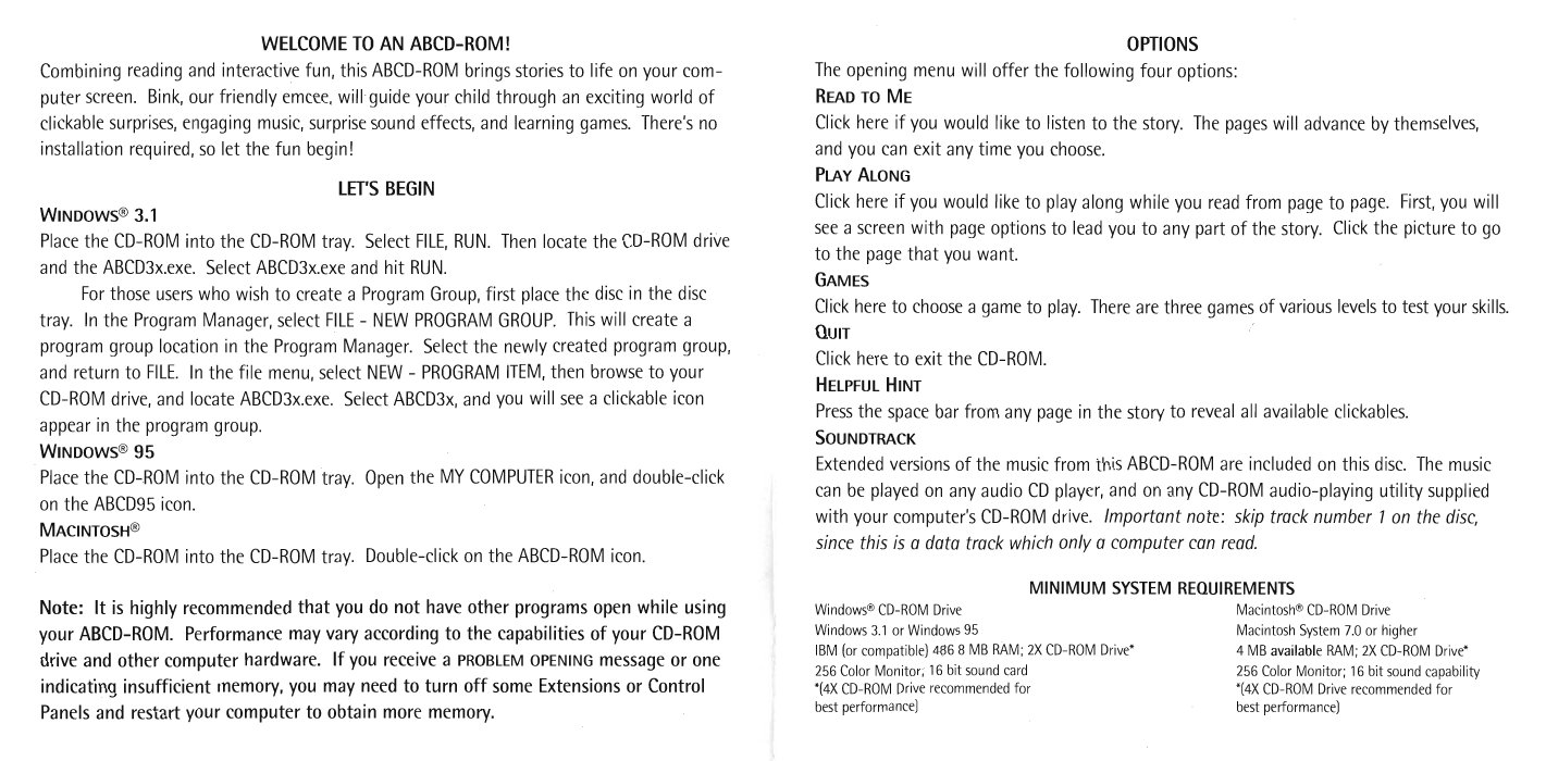 My Alphabet Lunch manual 0