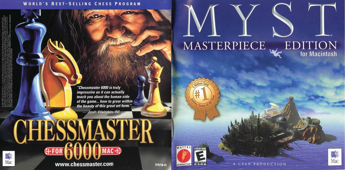 Myst Masterpiece manual