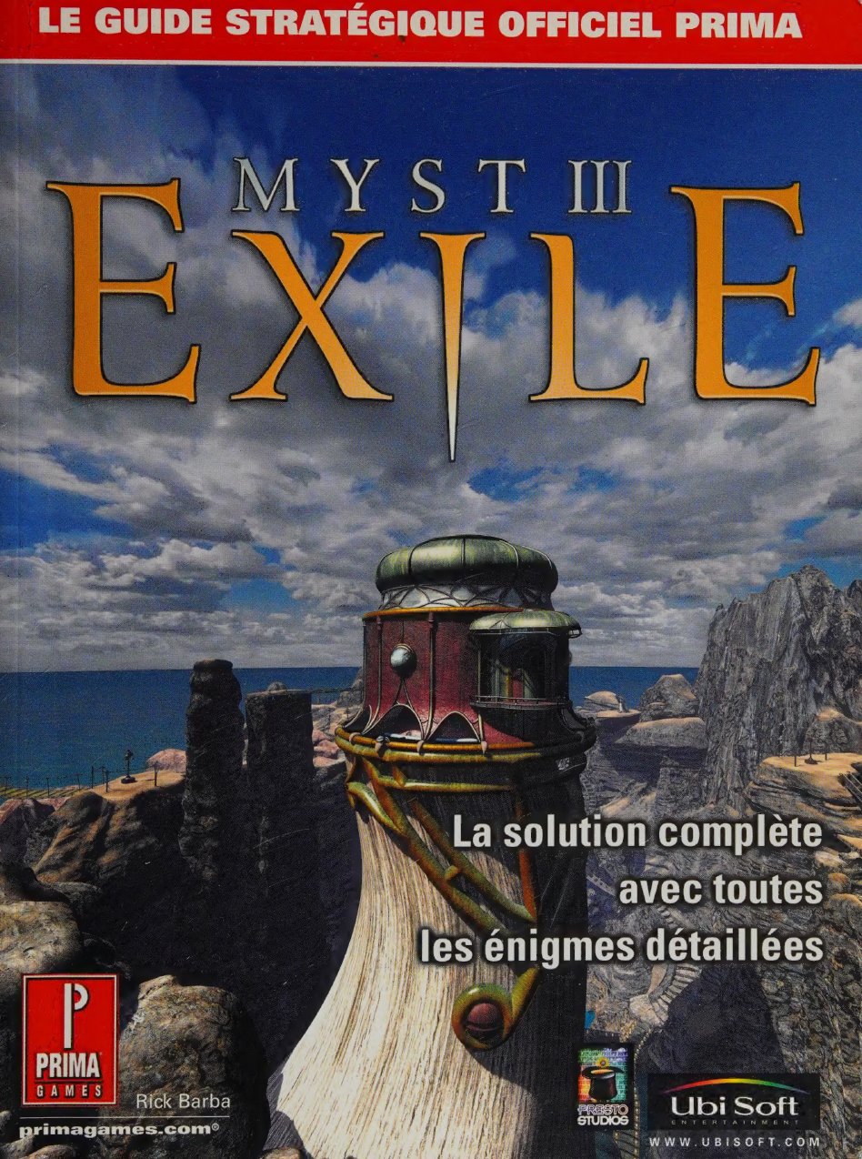 MystIII strategyguide french