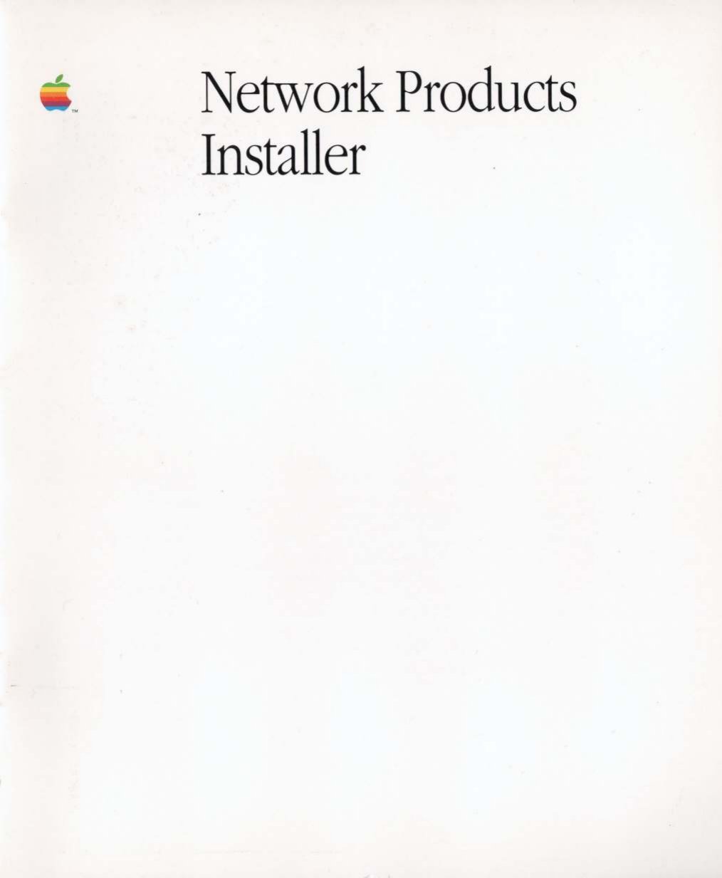 Network Products Installer 1990 Z030 3932 A.pdf ebook