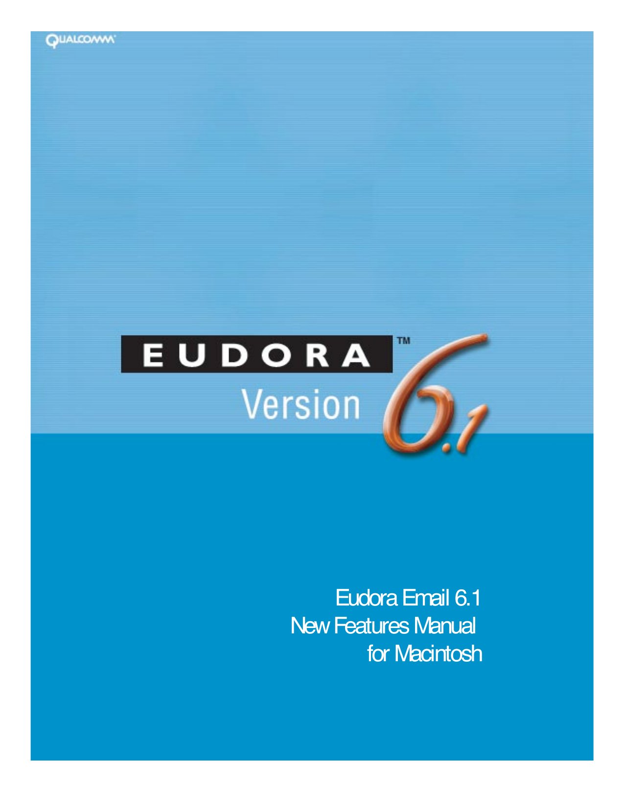 New Features Eudora 61