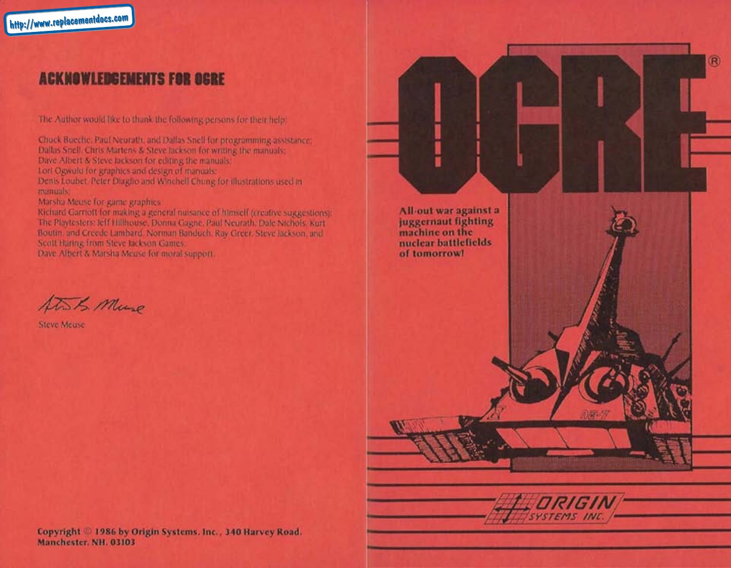 Ogre Manual APL