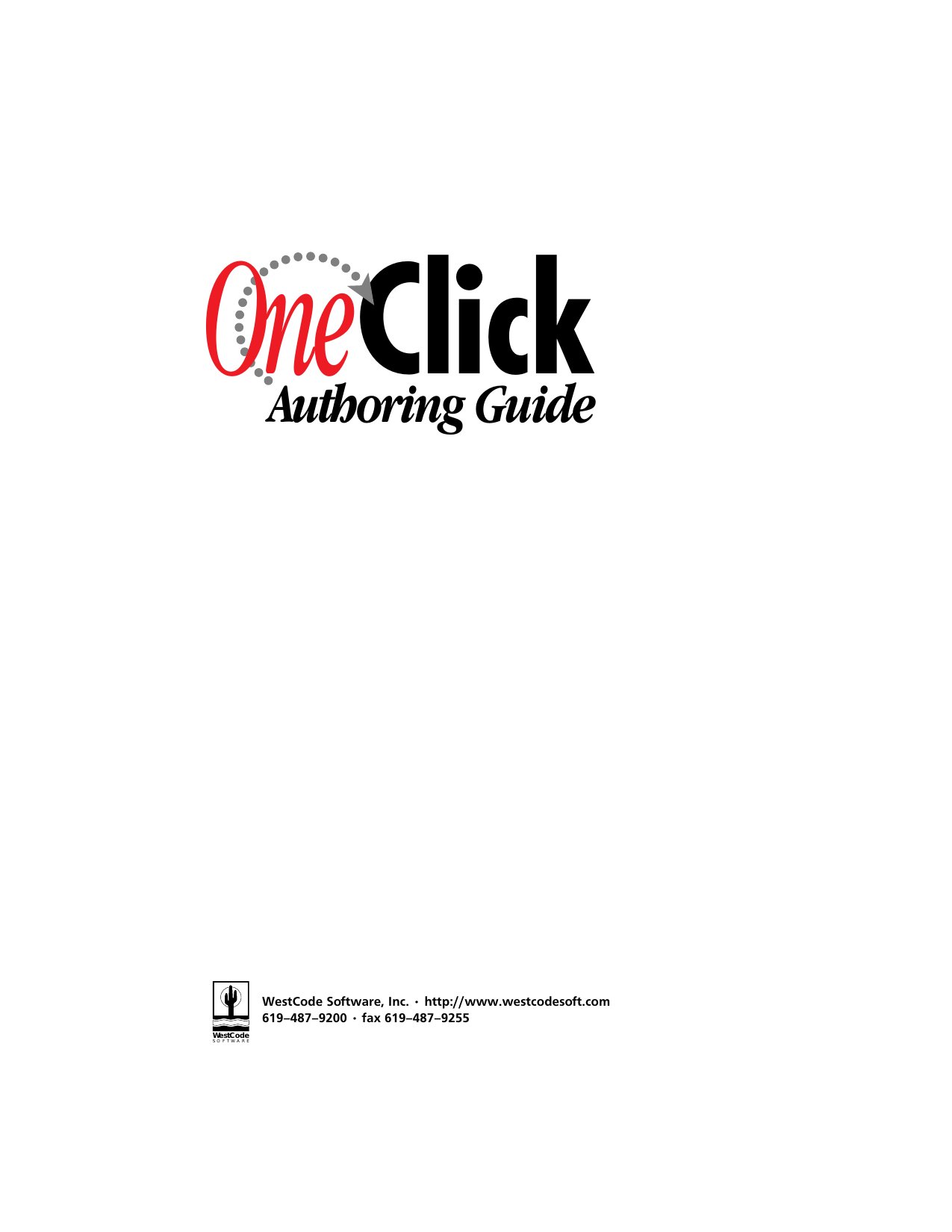 OneClick Authoring Guide