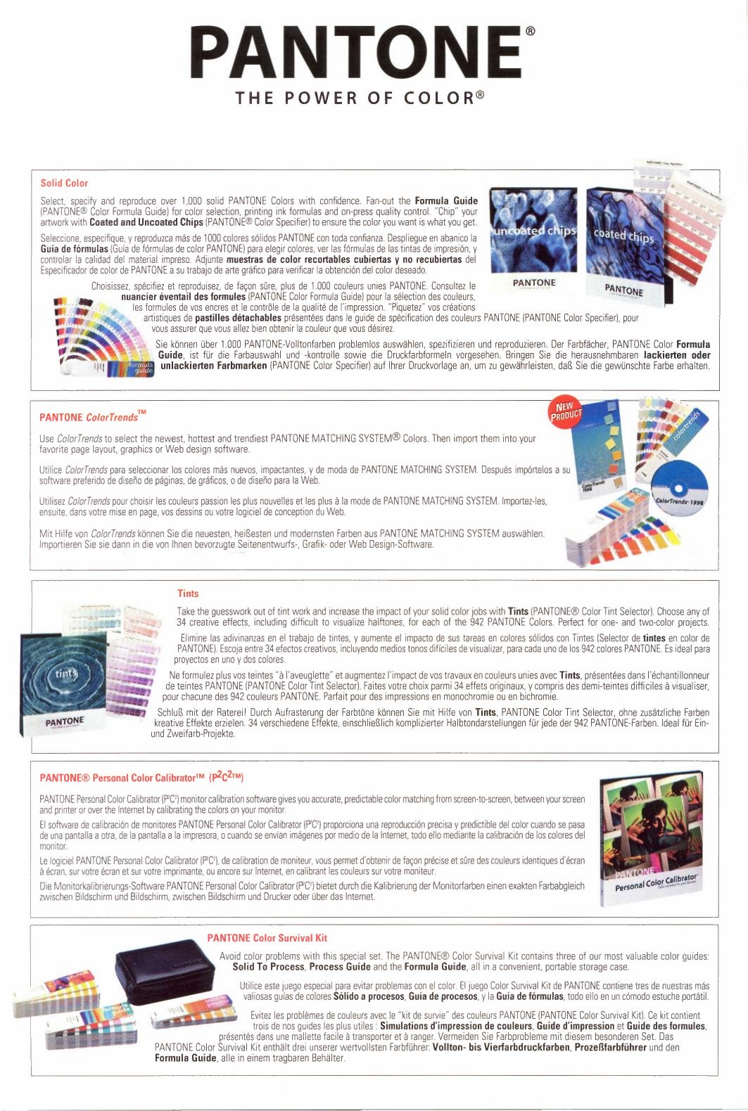 Pantone products