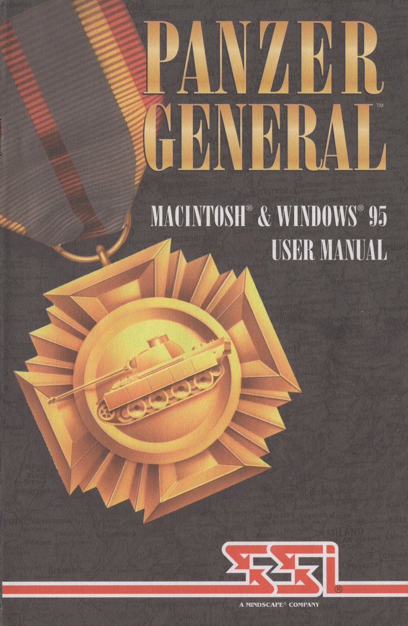 Panzer General User Manual
