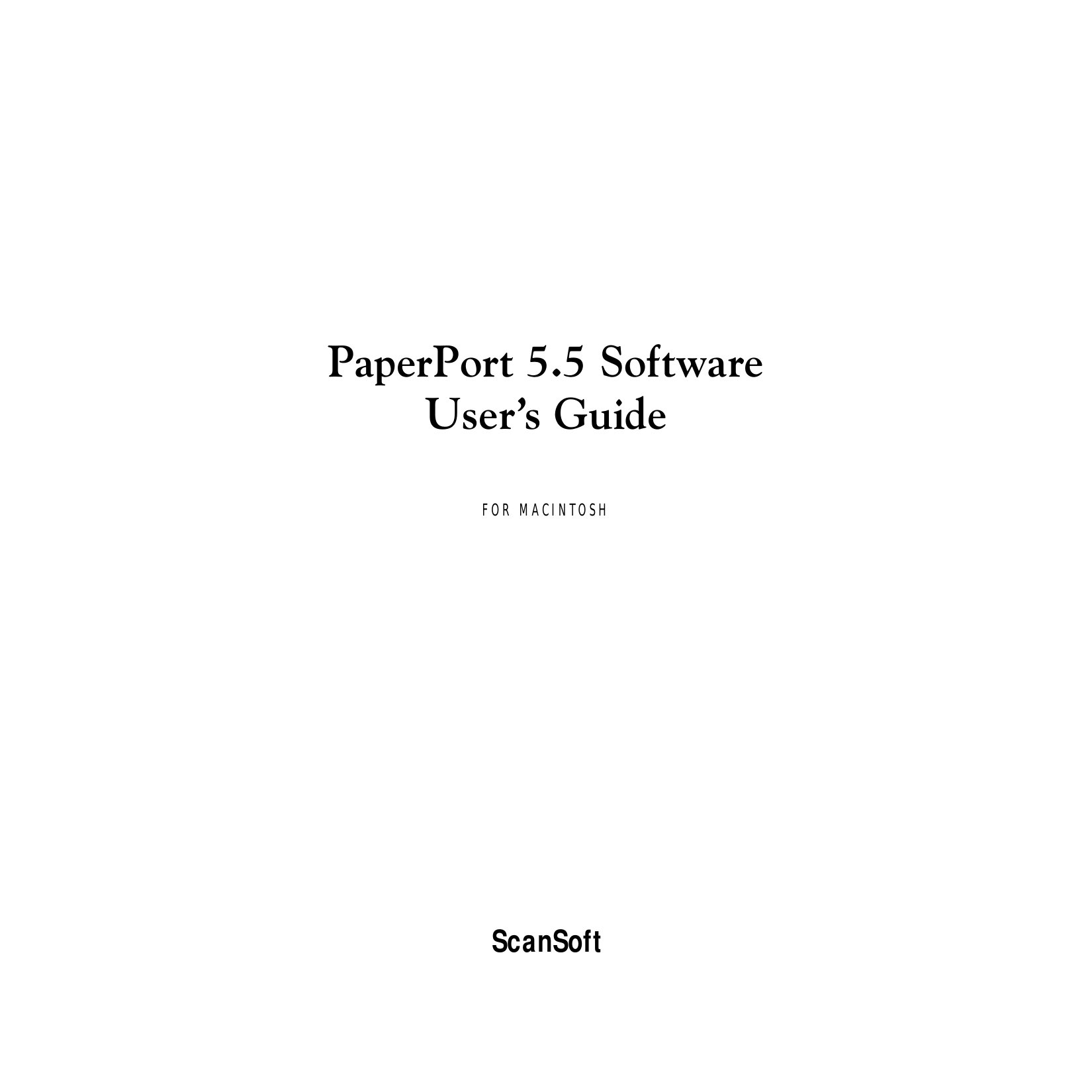PaperPort User Guide