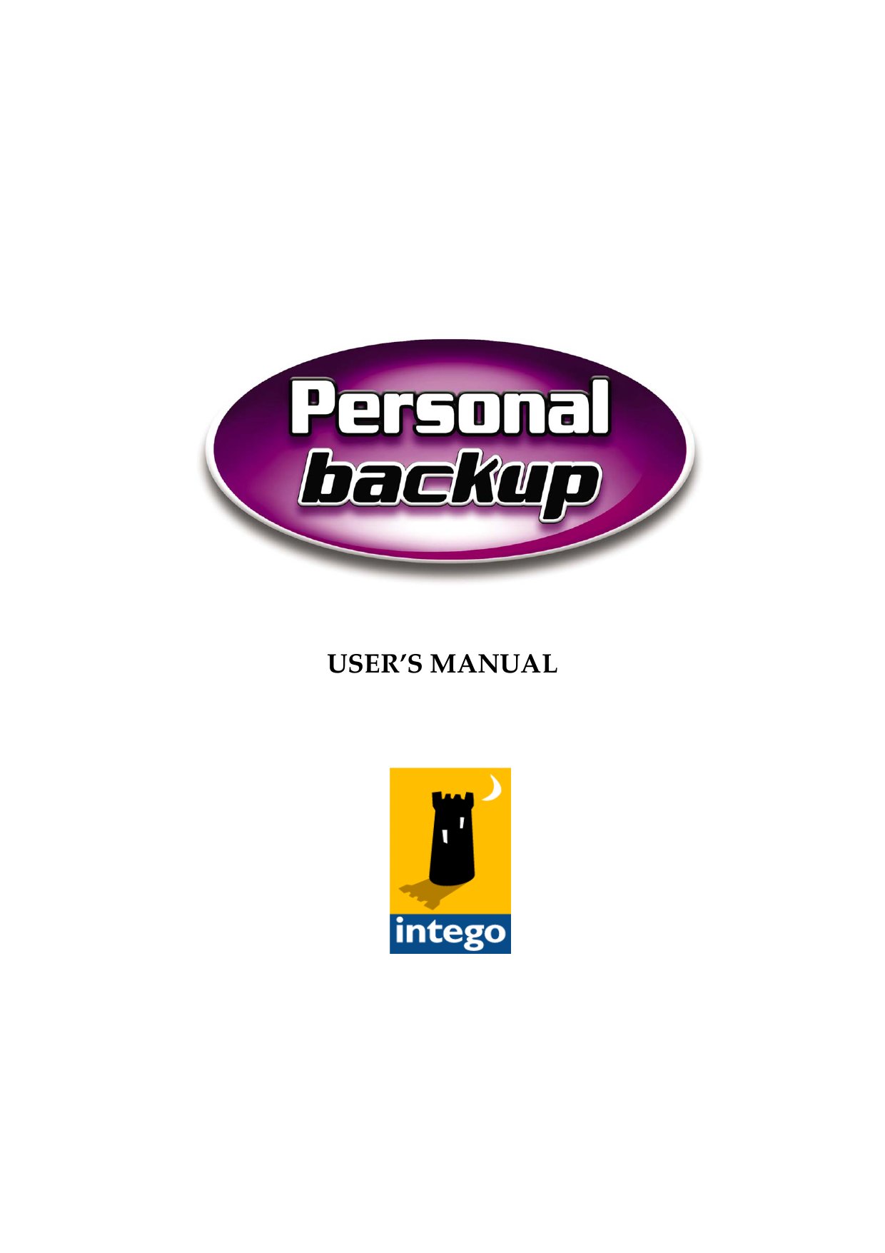 Personal Backuptm Manual