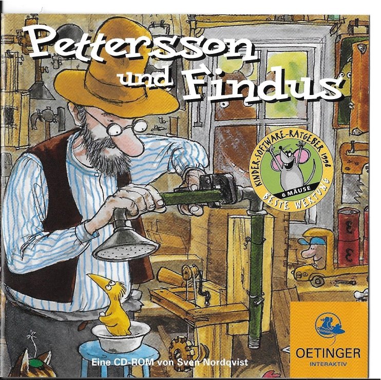 Pettersson Findus booklet Ger
