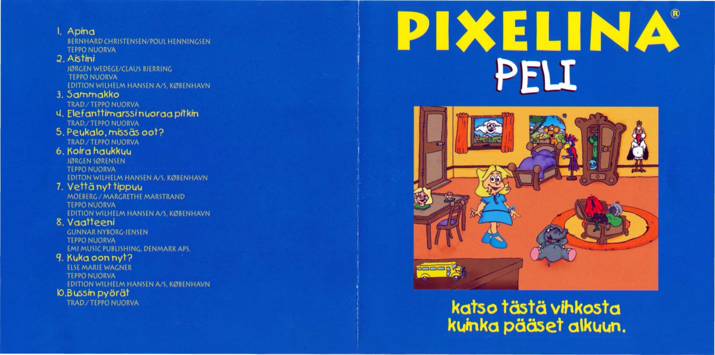 Pixelina booklet
