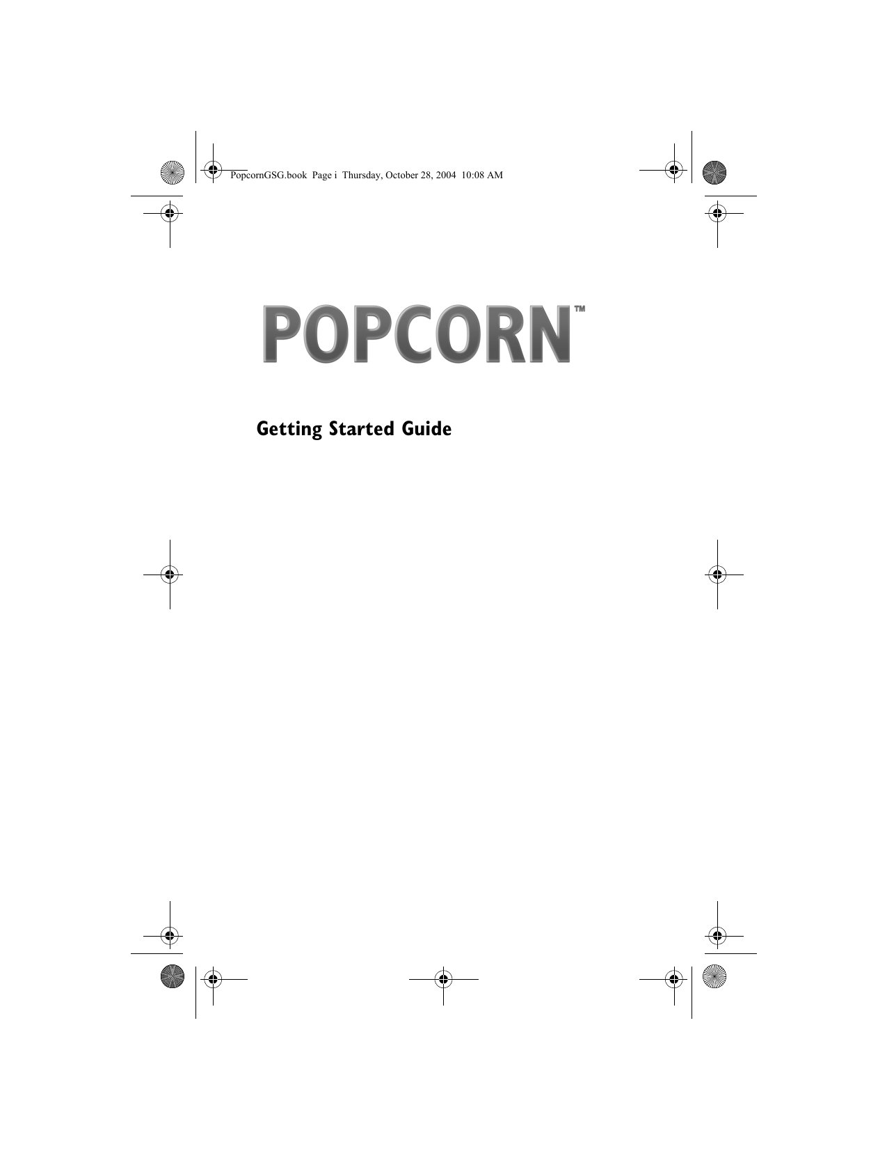Popcorn Getting Started Guide