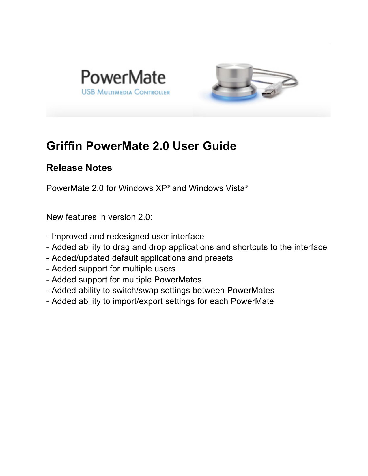 PowerMate 2.0 PC 0 0 0