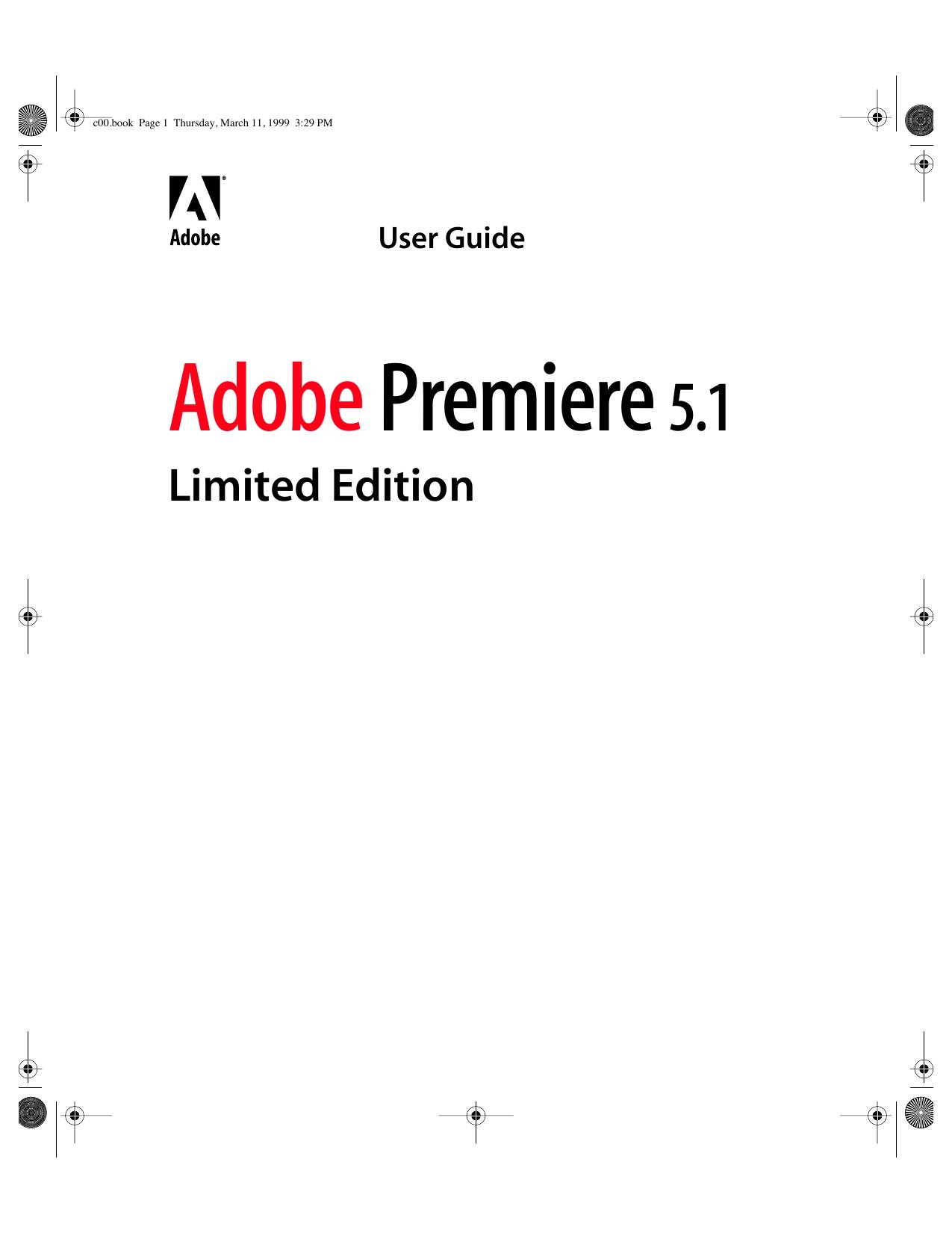 Premiere 5.1 LE User Guide