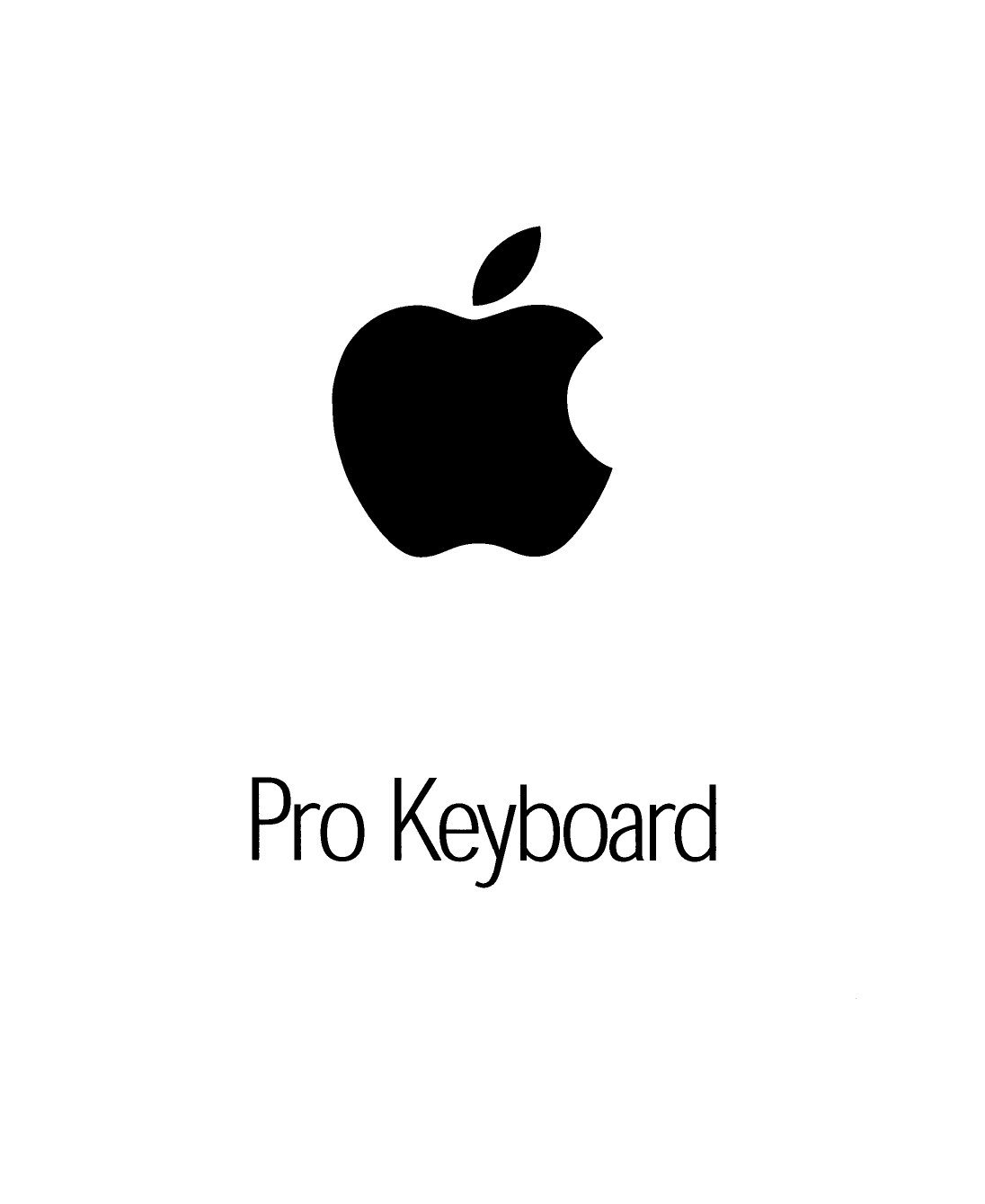 Pro Keyboard Manual 2E034 1070 A