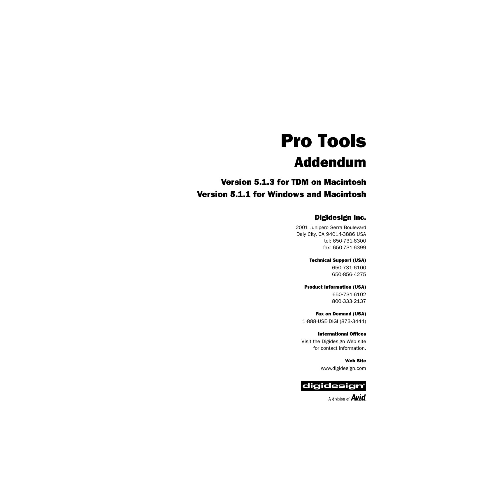 PT 5.1.3 Addendum