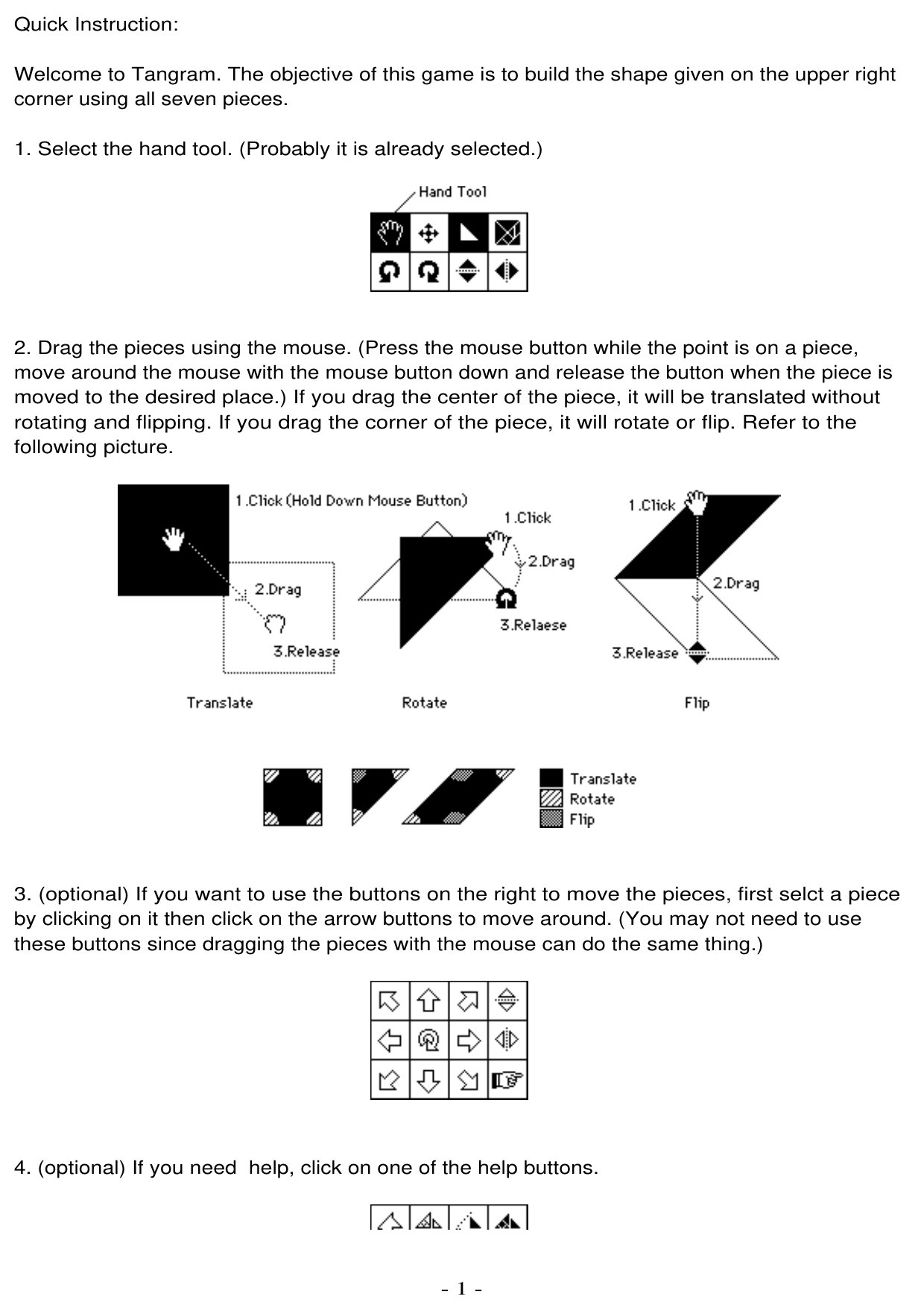 Quick Instruction