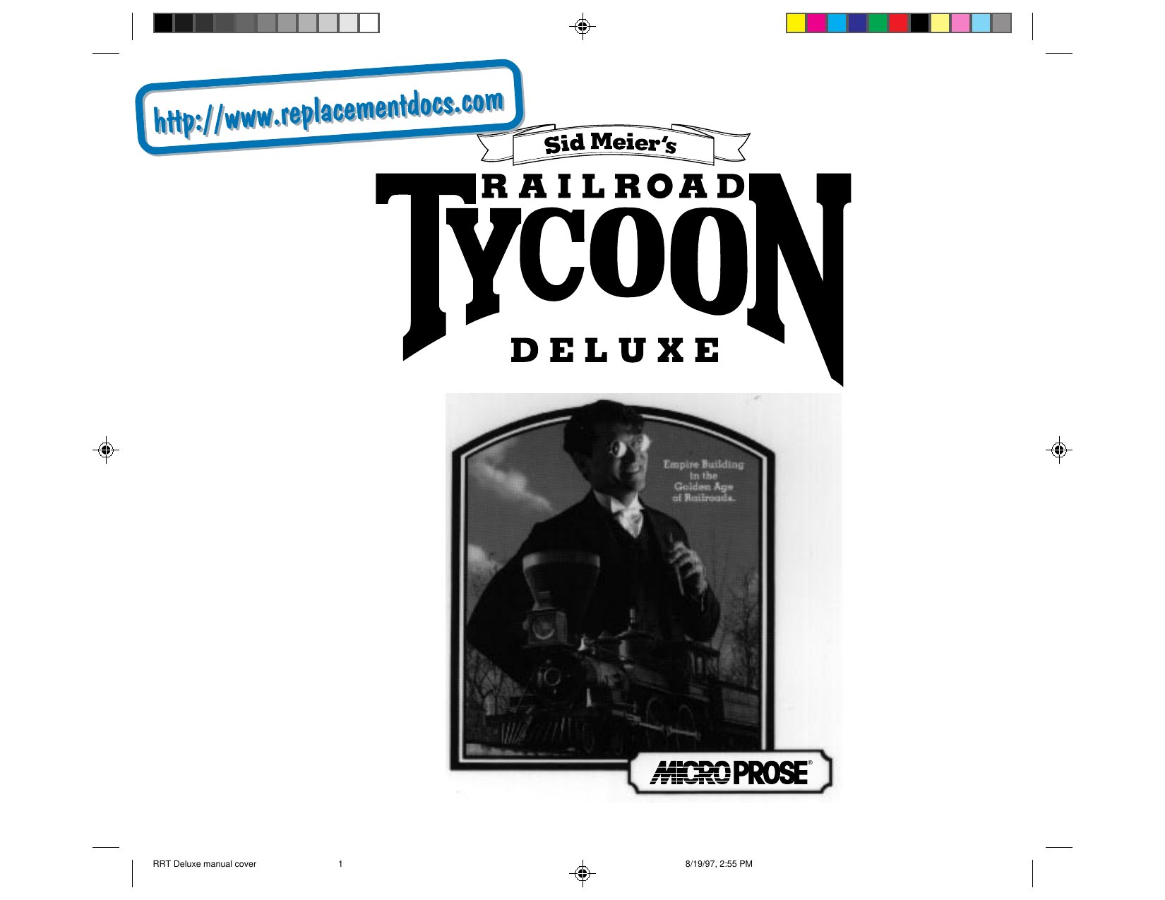 Railroad Tycoon DELUXE Manuel PC