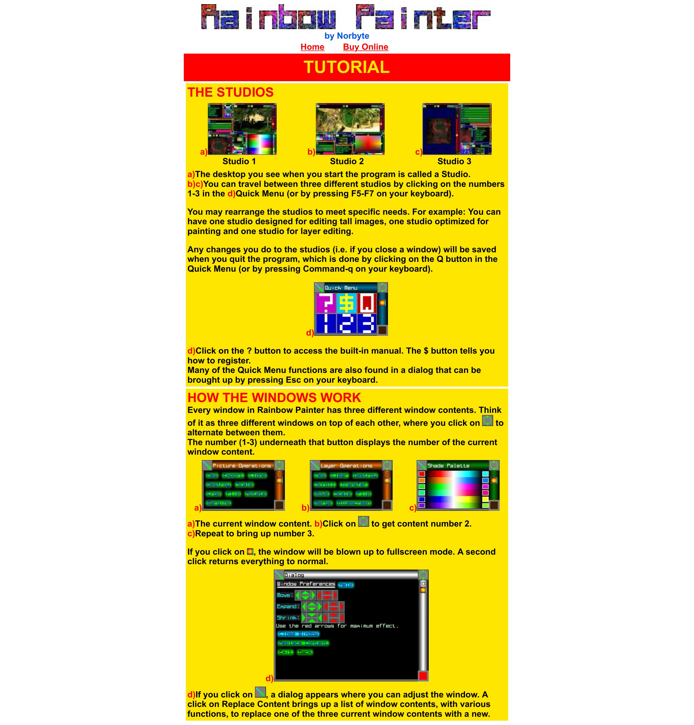 Rainbow Tutorial