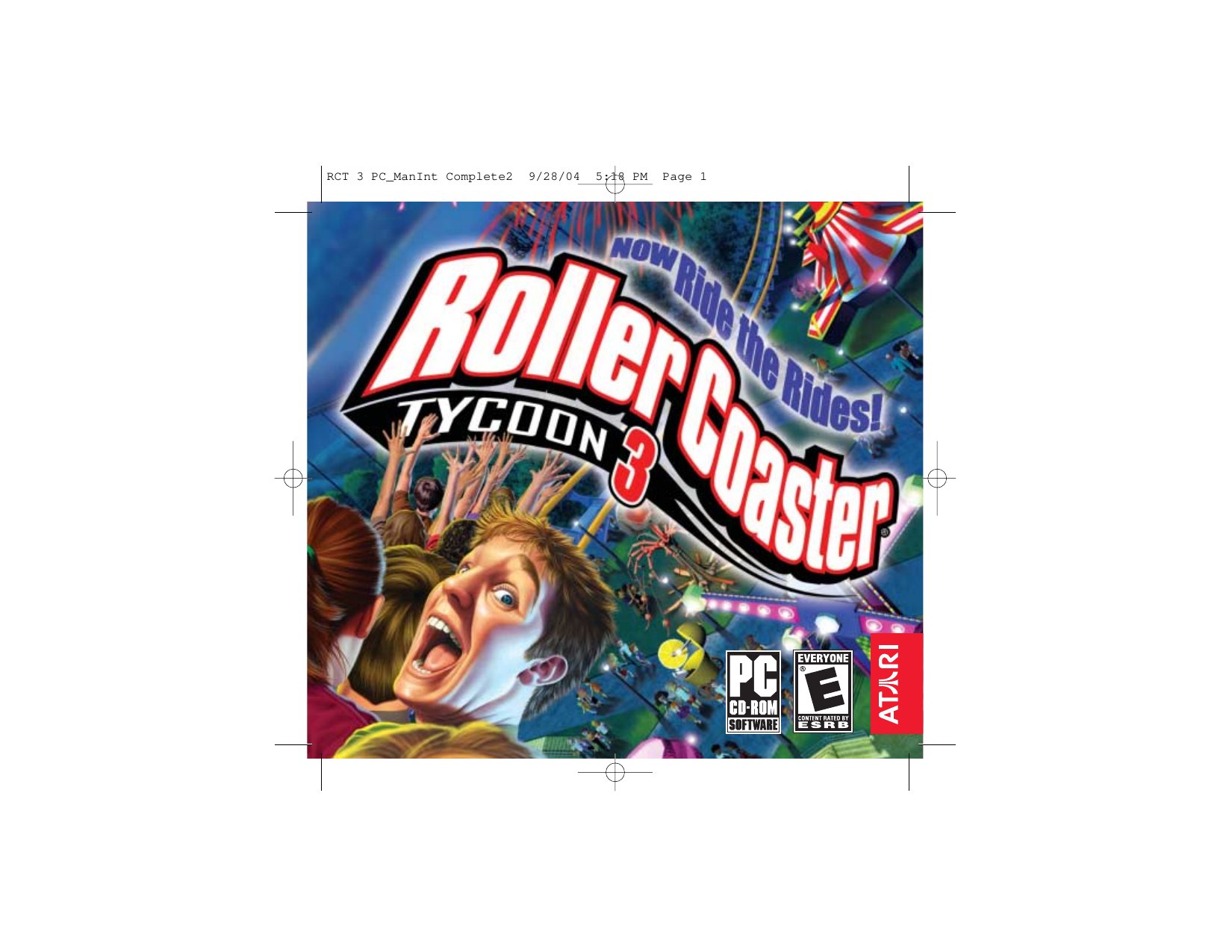 RCT3 manual PC