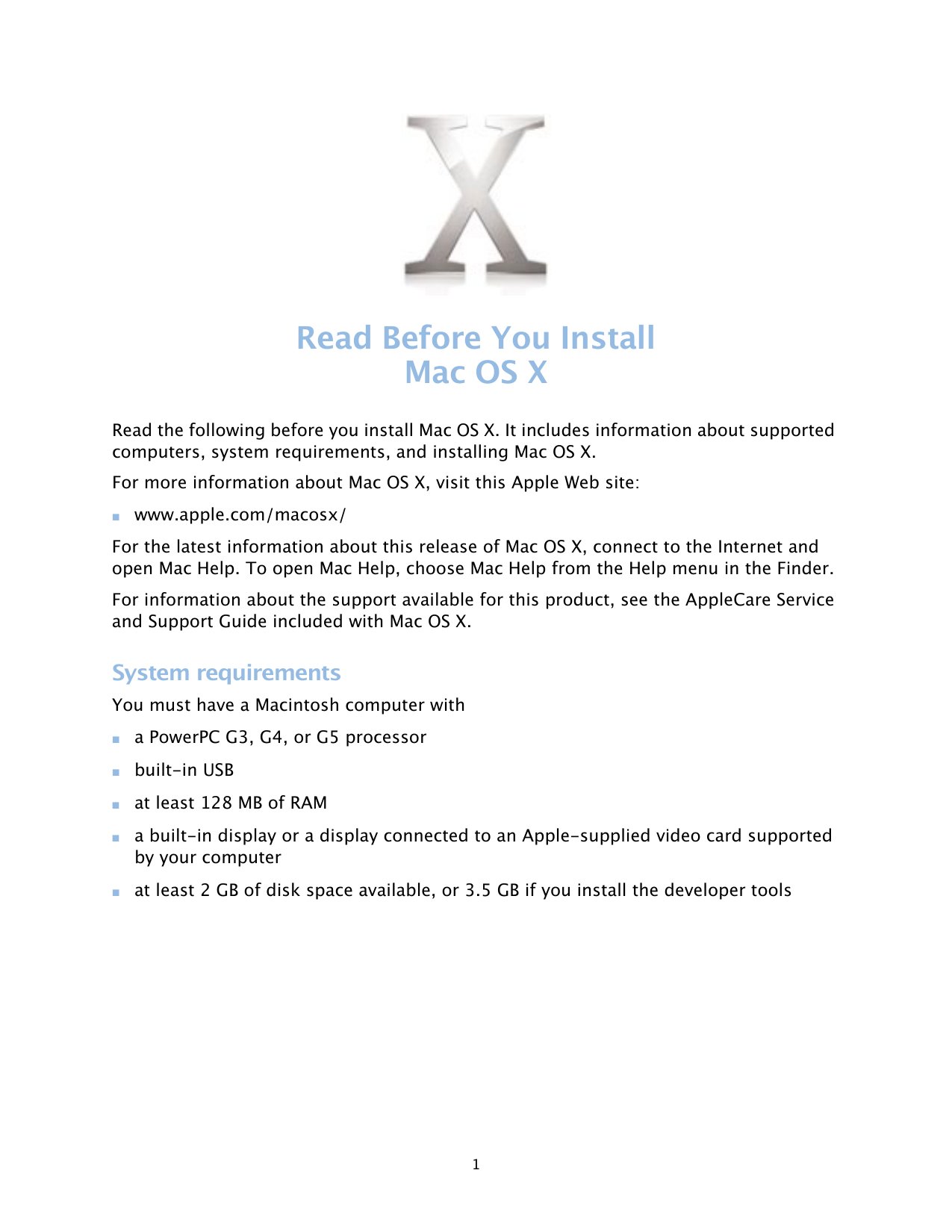 Read Before You Install2