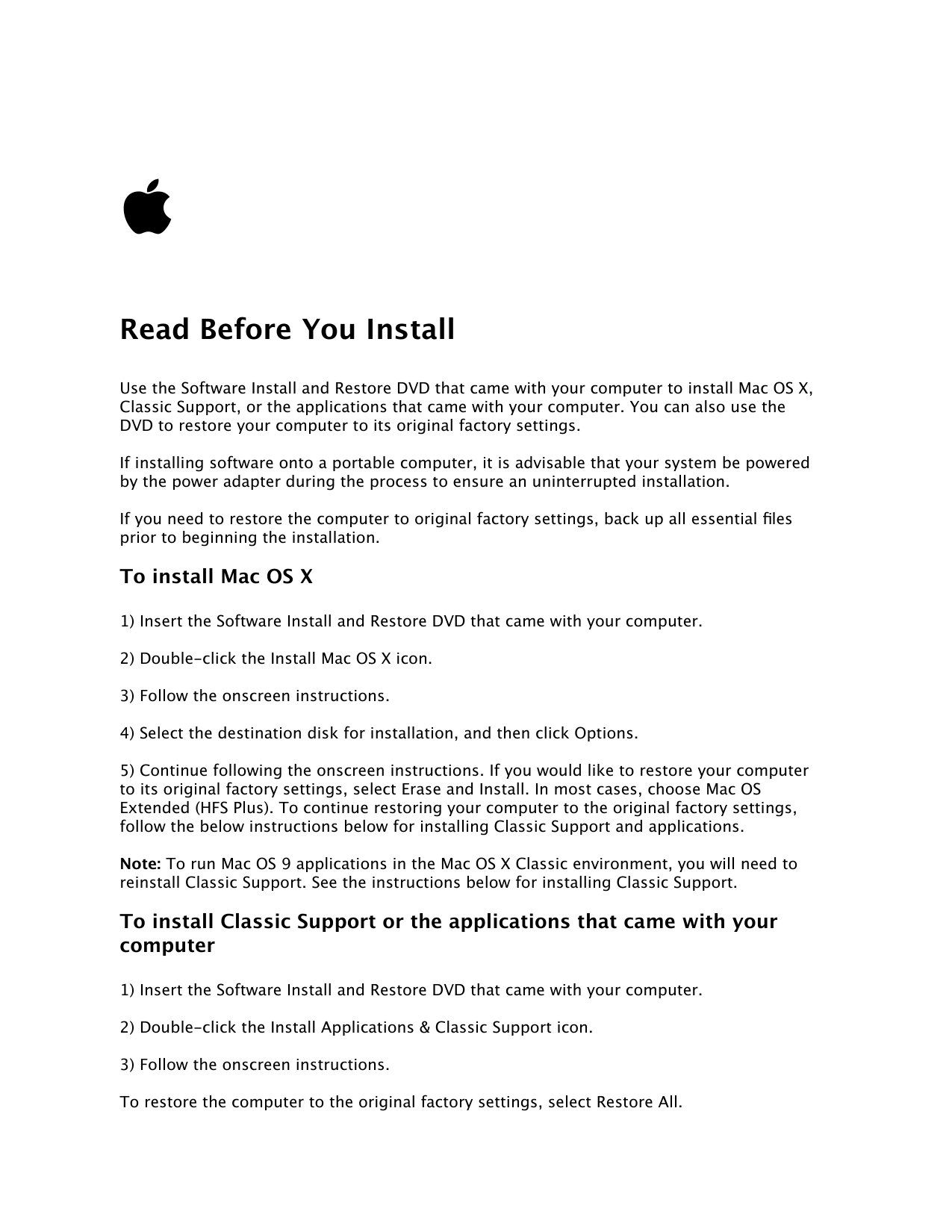 Read This First