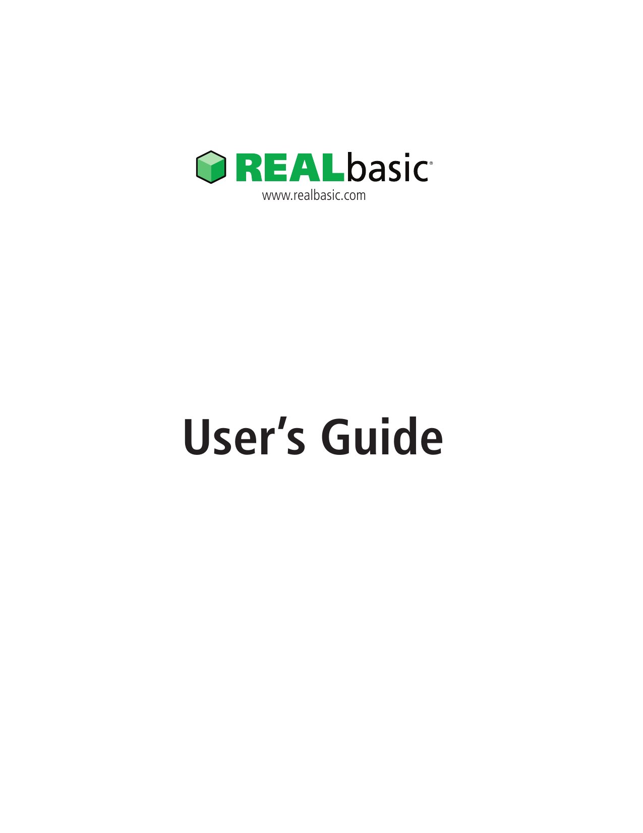 REALbasic Users Guide