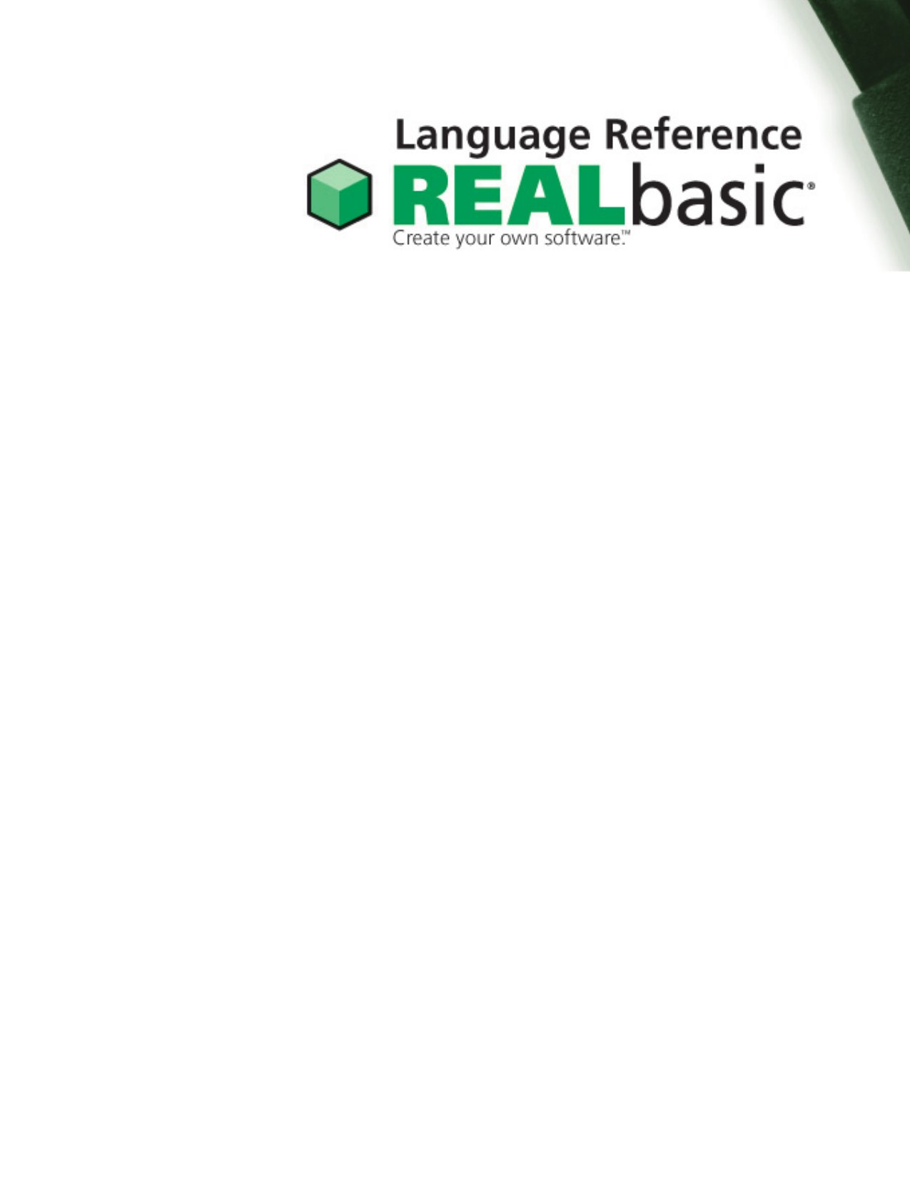 REALbasic v5.5.5 Language Reference