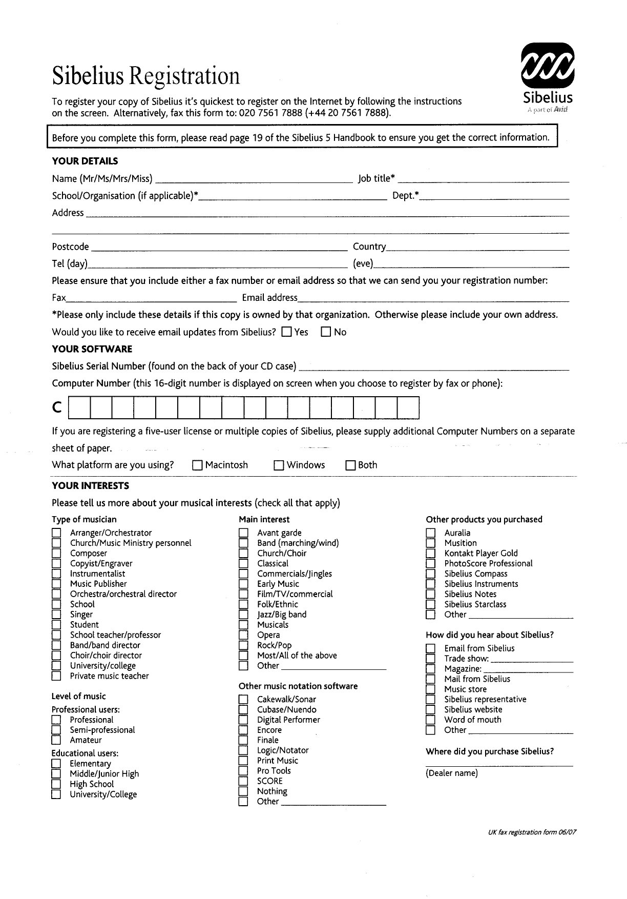 RegistrationCard