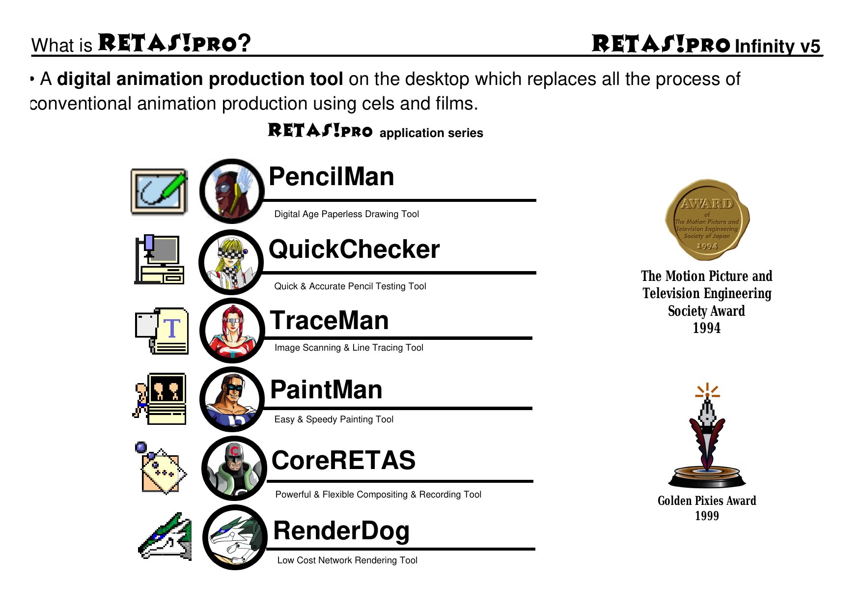 RETAS Promo sheet