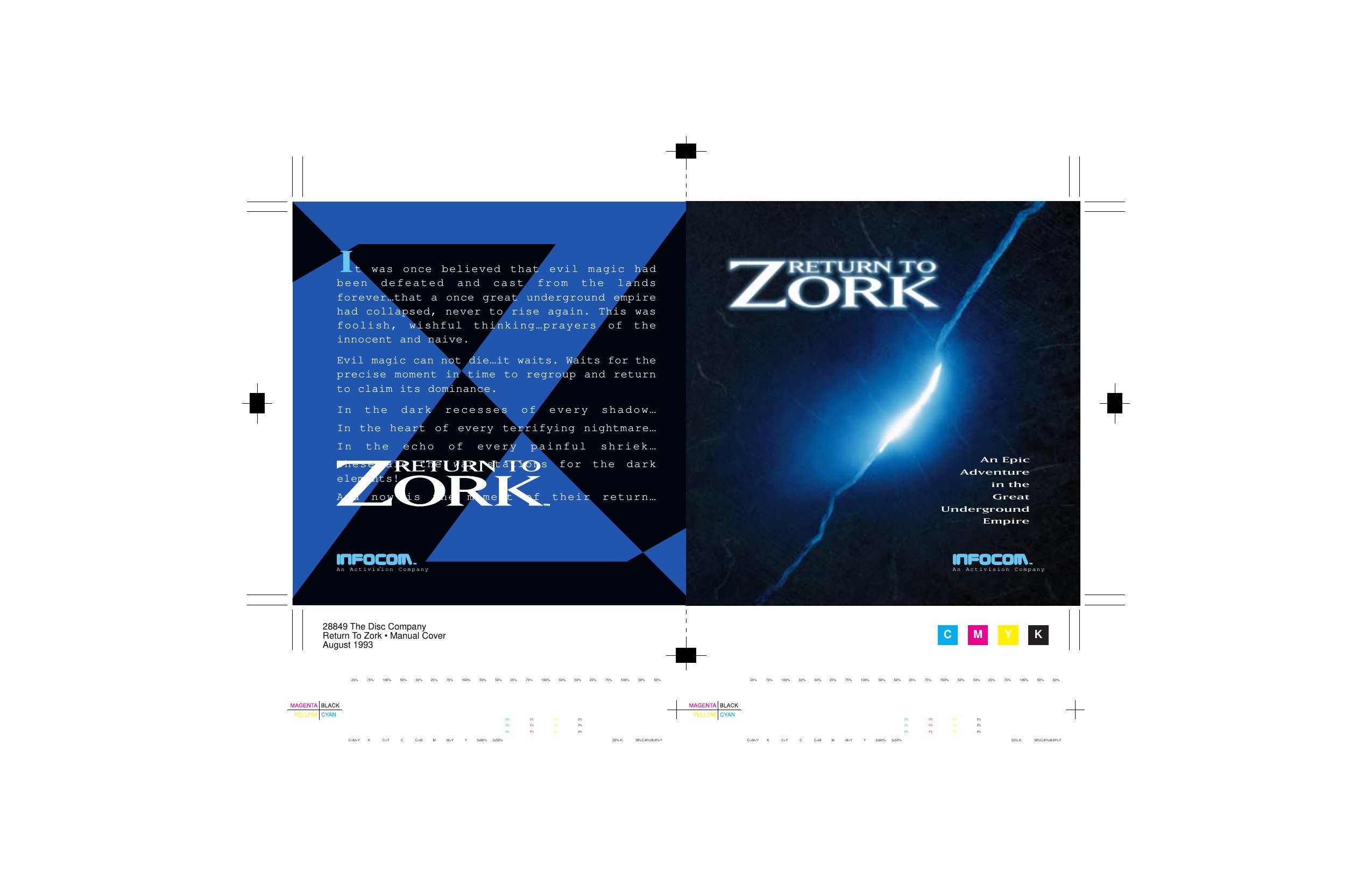 ReturnToZork CD booklet