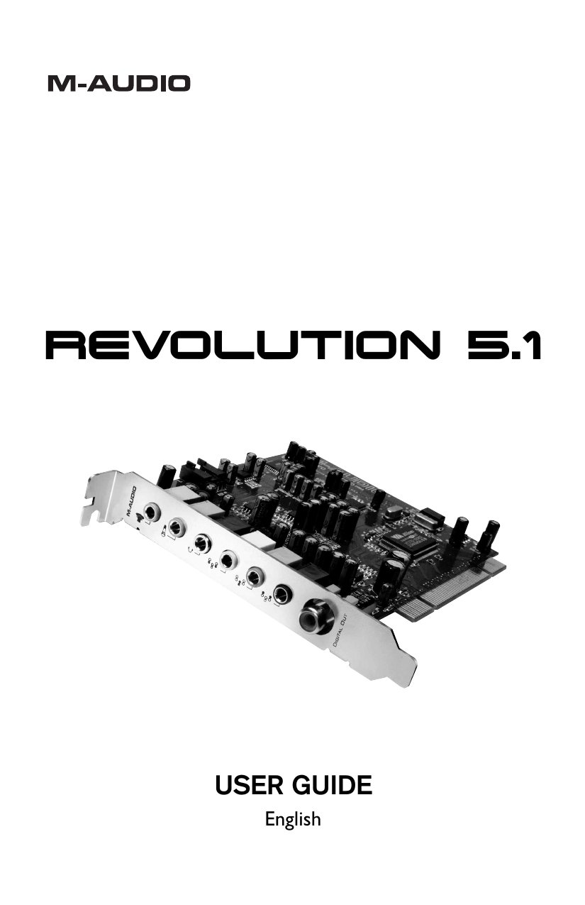 Revolution 5.1 User Guide English