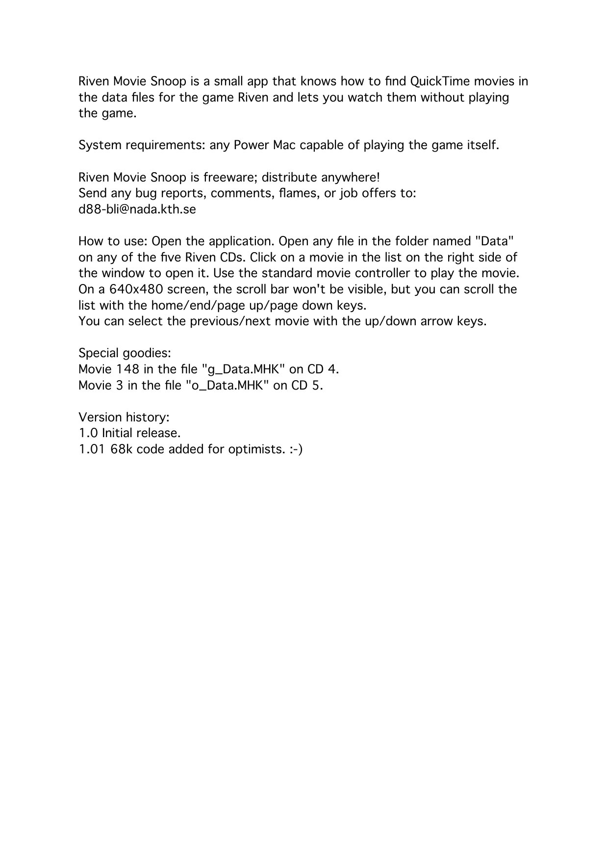 RivenMS ReadMe