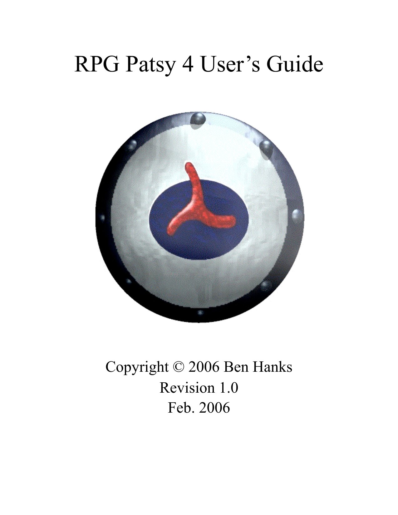 RPG Patsy 4 Manual