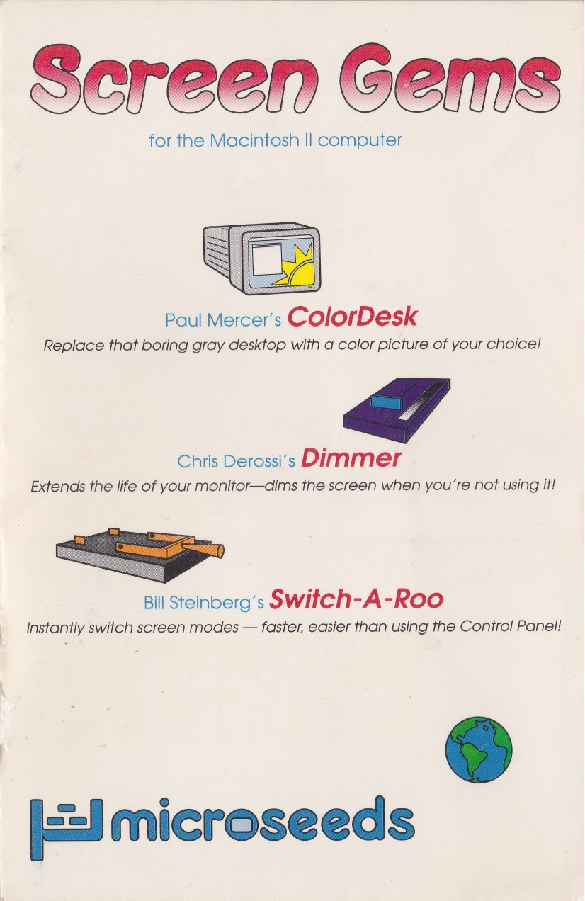 Screen Gems Users Guide