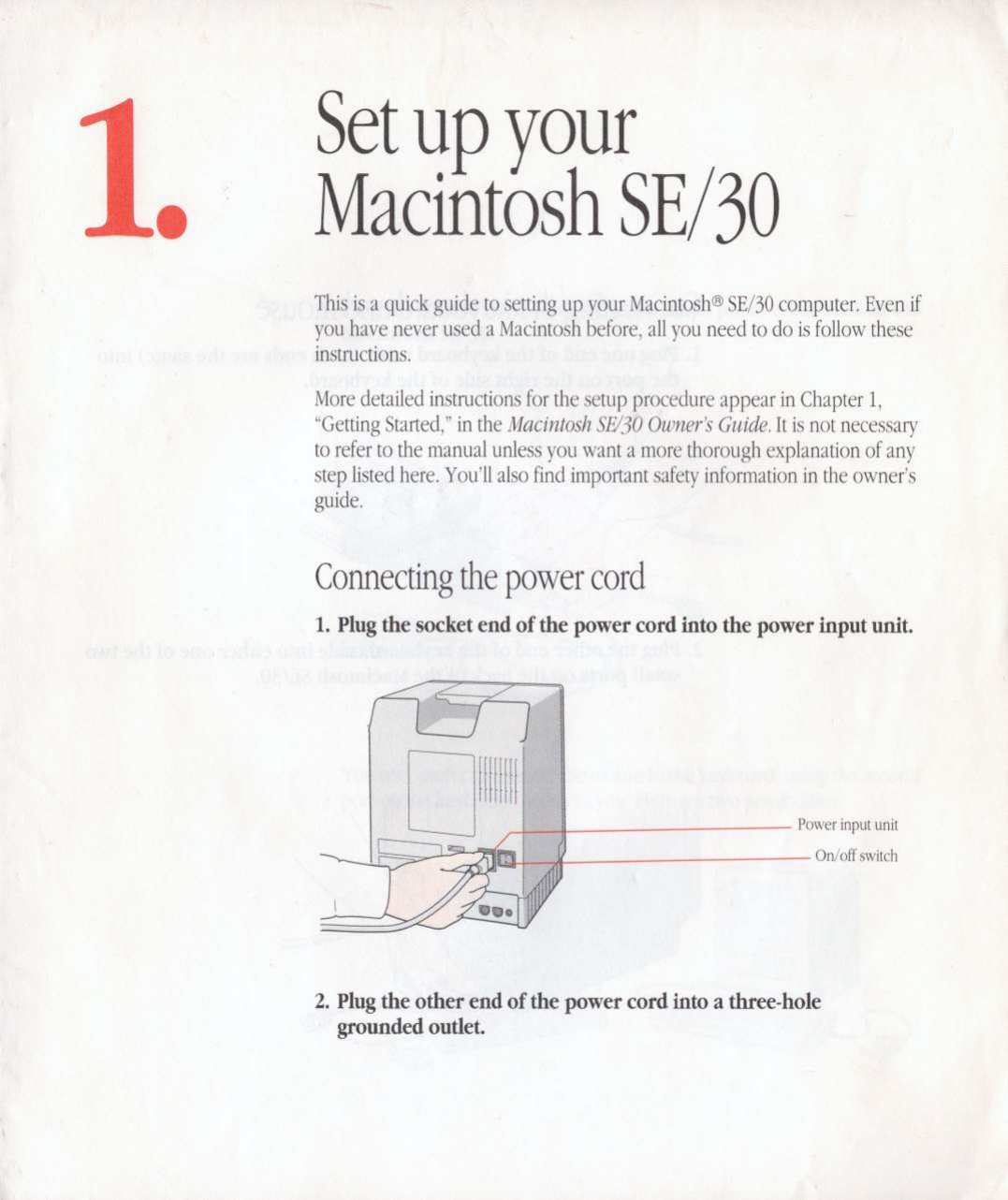 Set Up Your Macintosh SE30 Z030 3356 B.pdf ebook