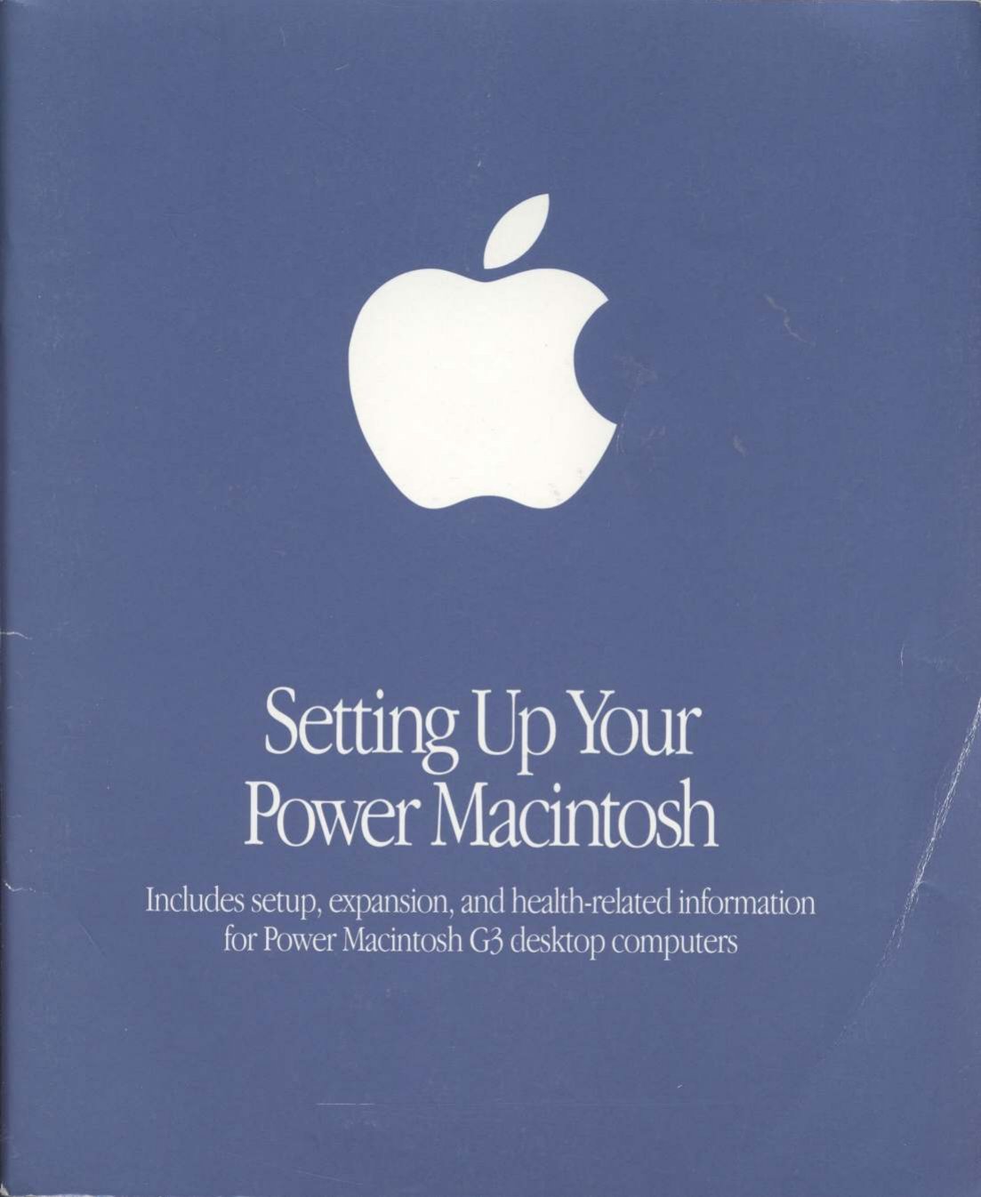 Setting up your Power Macintosh G3 Z034 0540 A ebook