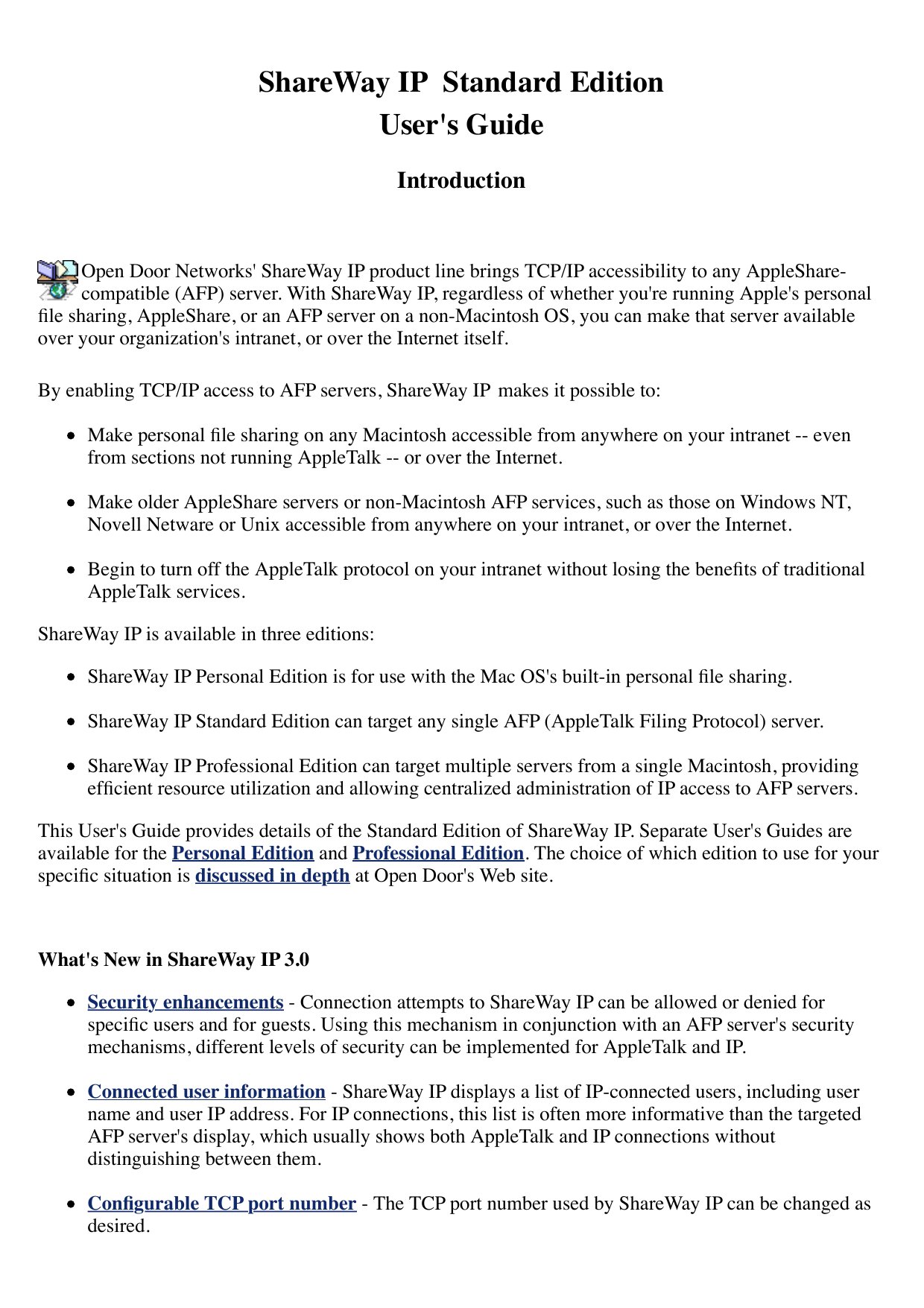 ShareWay IP 3 Standard UG