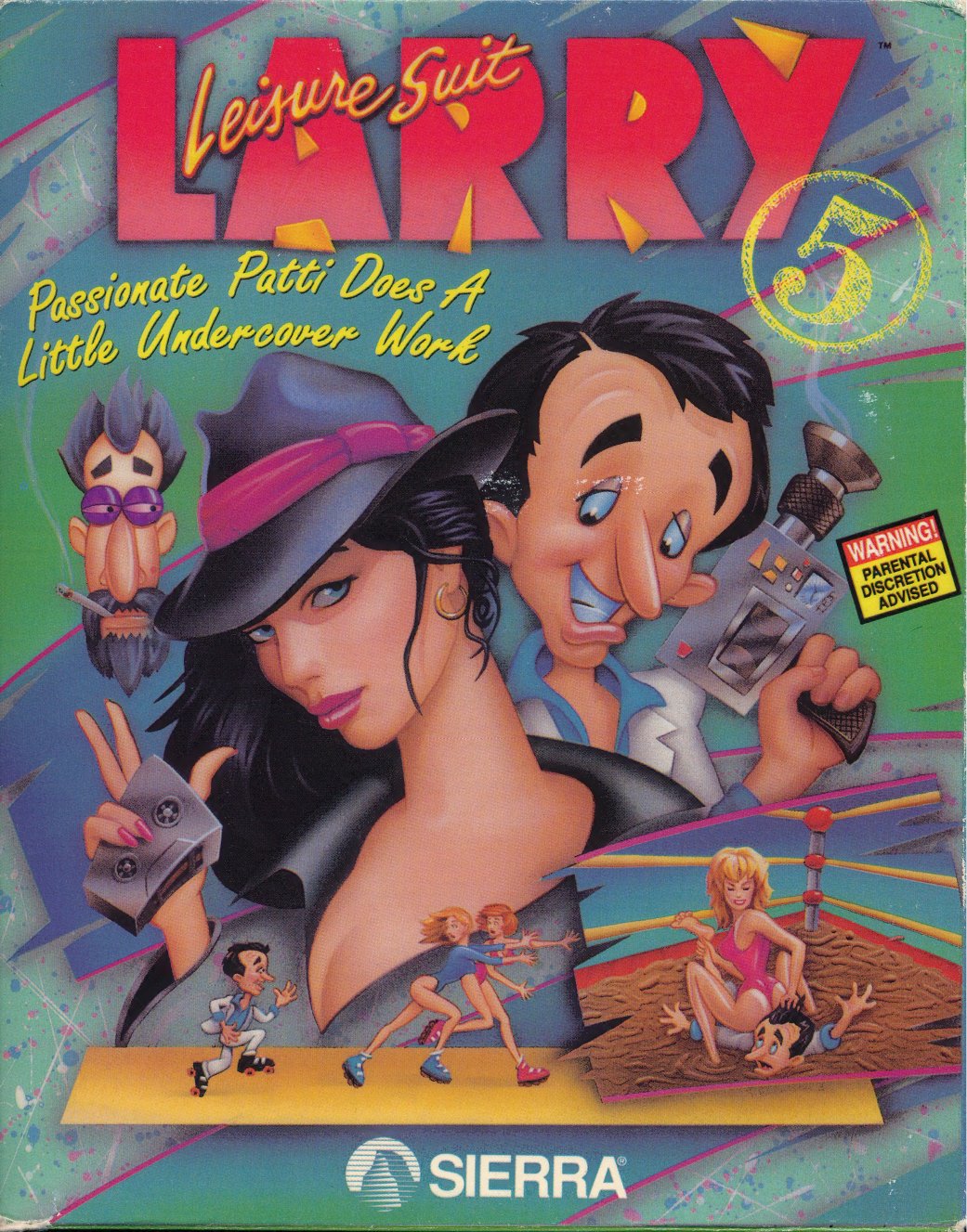 Sierra Leisure Suit Larry 5 for Macintosh manual