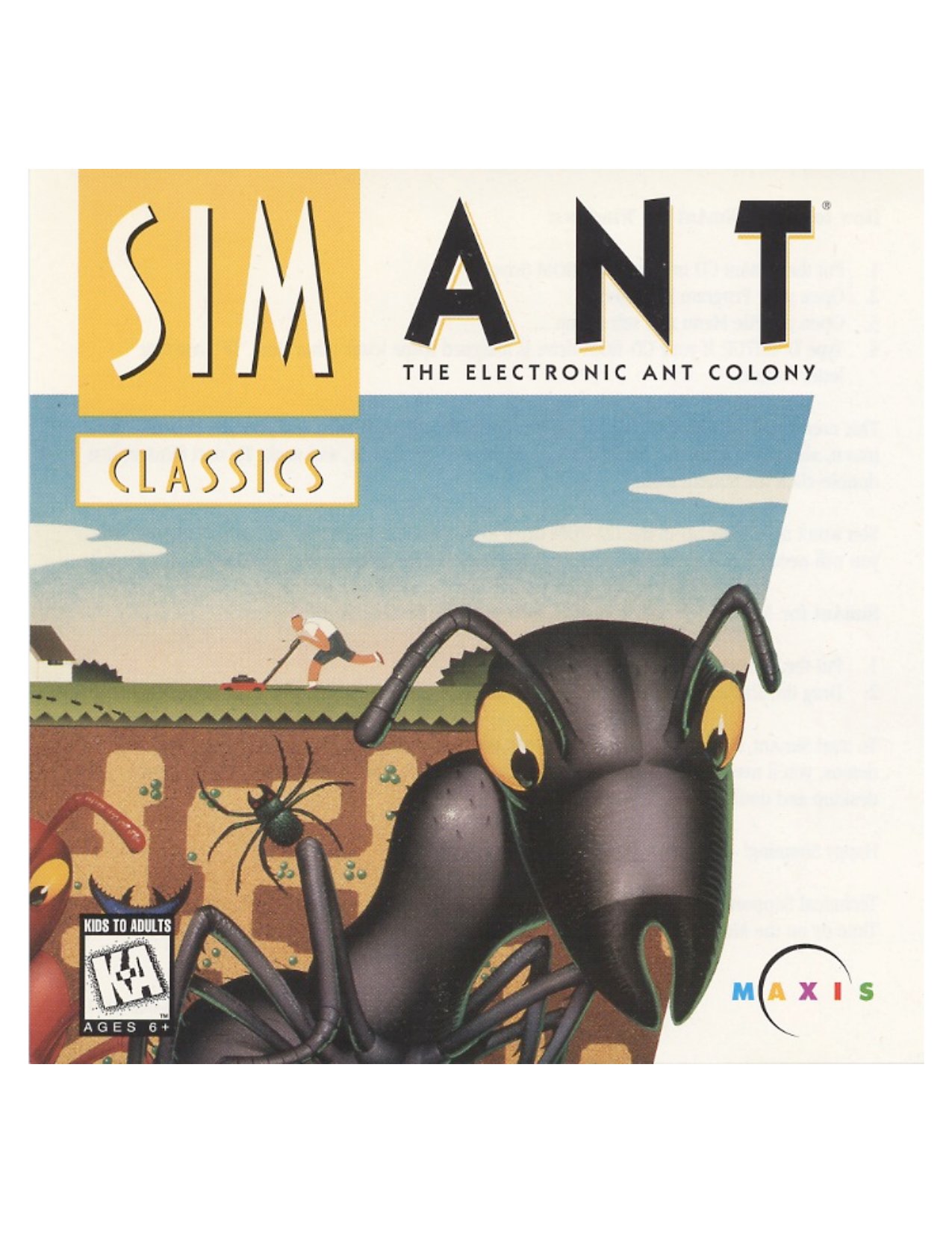 SimAnt Users Manual