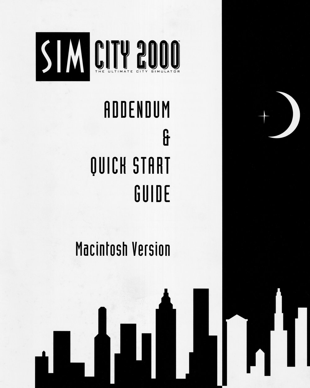 SimCity2000QuickStartGuide