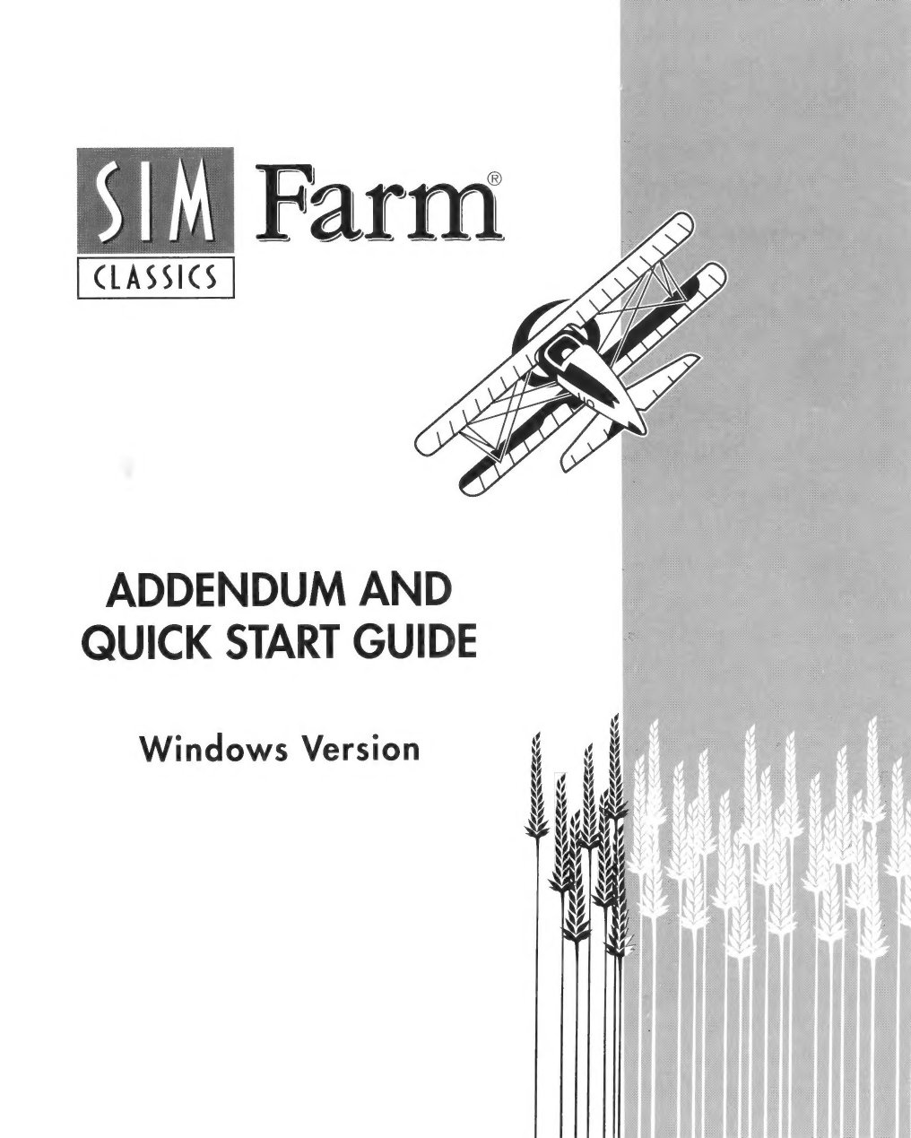 SimFarm Quick Start Guide
