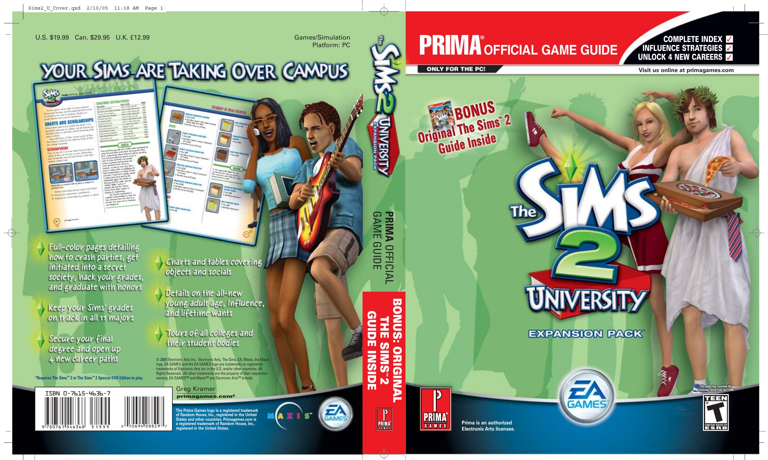Sims 2 University strategy guide