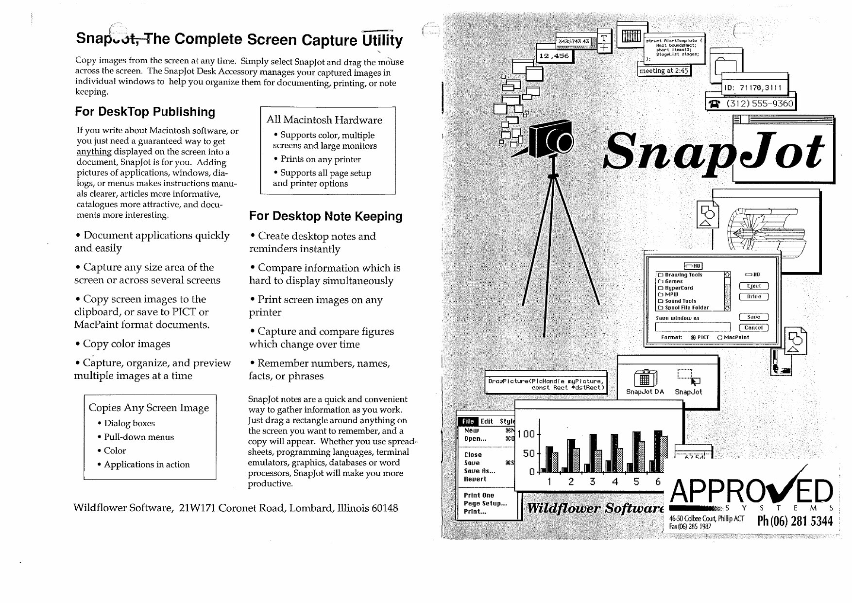 SnapJot 1989 manual