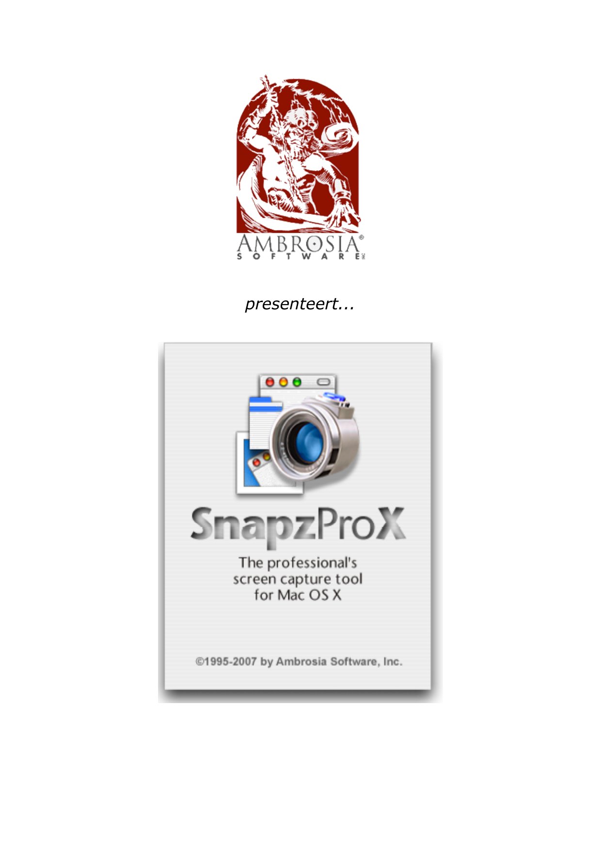 Snapz Pro X Docs Dutch